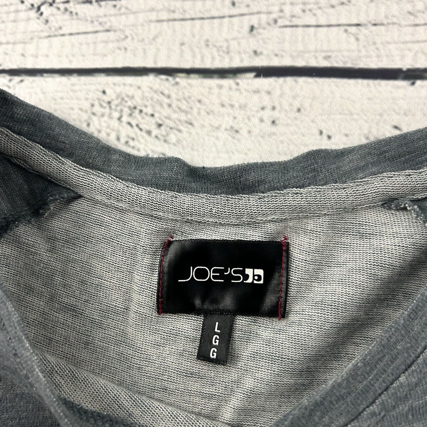 Vintage Joe's Jeans Short Sleeve Shirt Men's Gray L Size US L / EU 52-54 / 3 - 2 Thumbnail