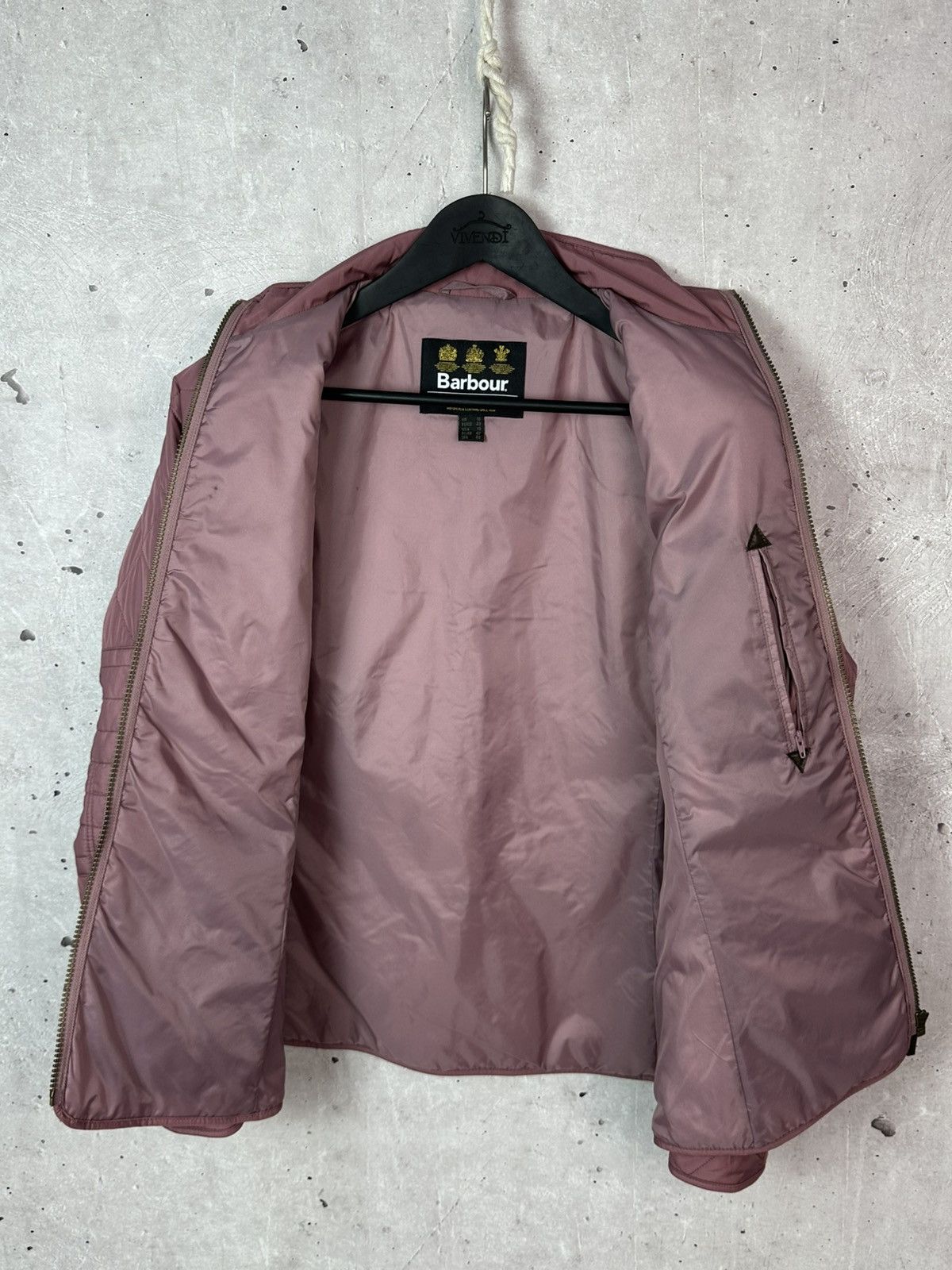 Barbour Barbour International Farleight Quilted Powder Womens Jacket Size L / US 10 / IT 46 - 13 Thumbnail