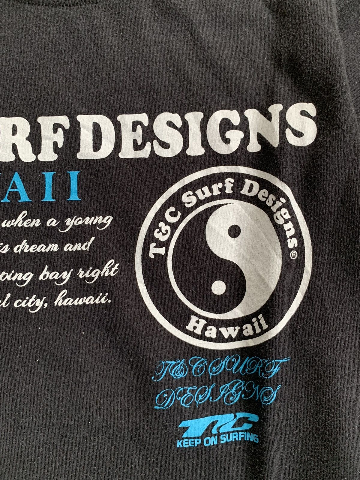 Japanese Brand T&C Surf Designs Hawaii Long Sleeve Tee Y2K Graphic Size US S / EU 44-46 / 1 - 3 Thumbnail