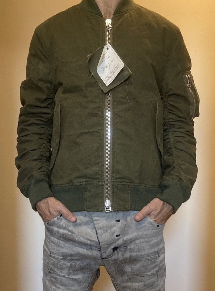 READYMADE Readymade Jesse MA-1 Bomber Jacket Olive | Grailed
