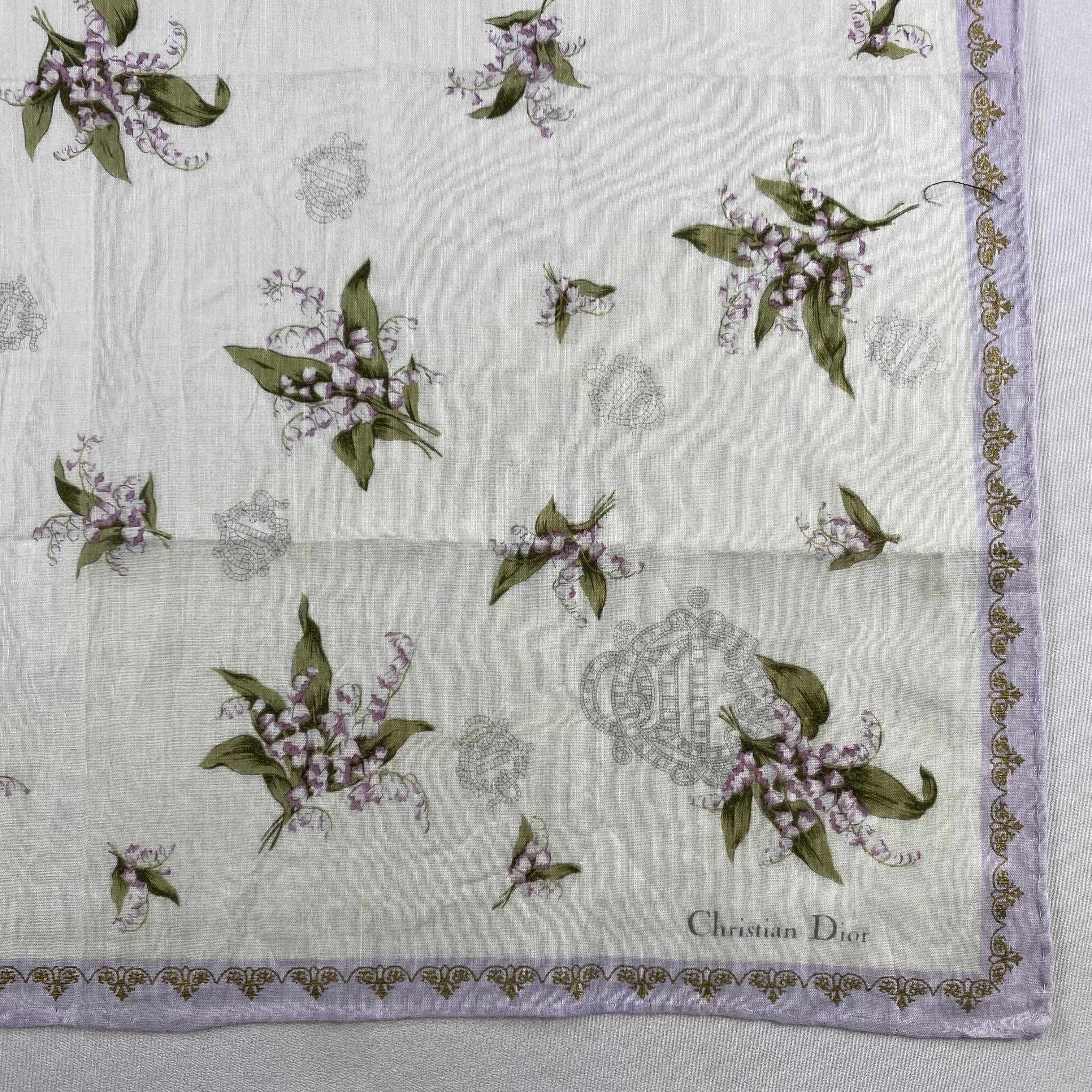 Vintage Christian Dior Monsieur Bandana/ Handkerchief / Neckerchief Size ONE SIZE - 3 Thumbnail