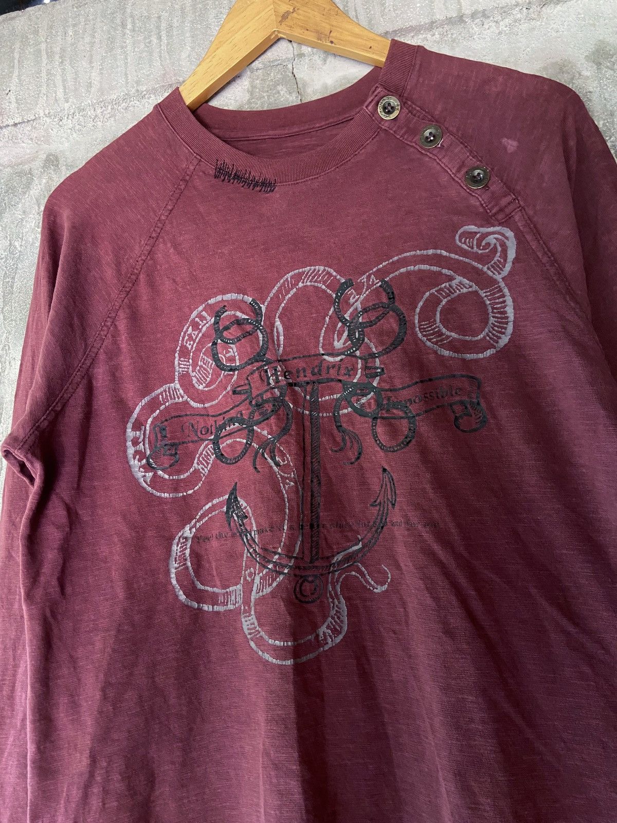 Other DISTRESSED NOTHING HENDRIX IMPOSSIBLE LONG SLEEVE Size US M / EU 48-50 / 2 - 4 Thumbnail