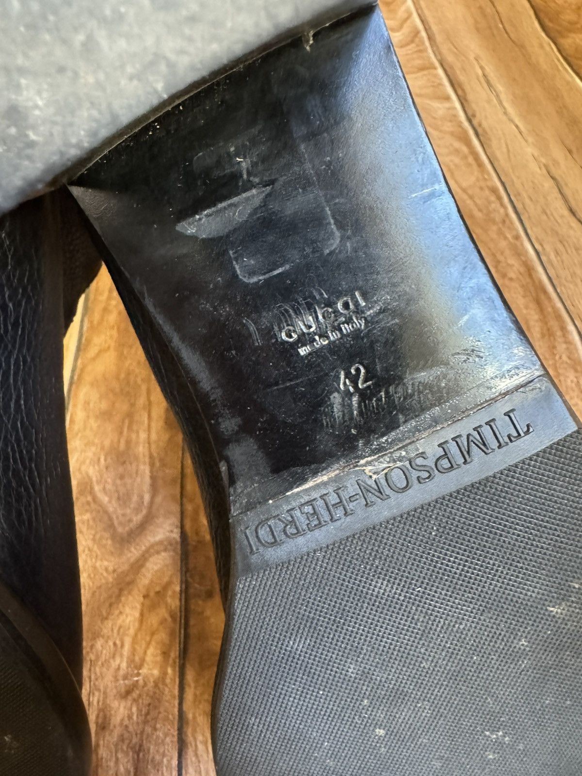 Gucci riding leather boots Size US 9.5 / EU 42-43 - 18 Thumbnail