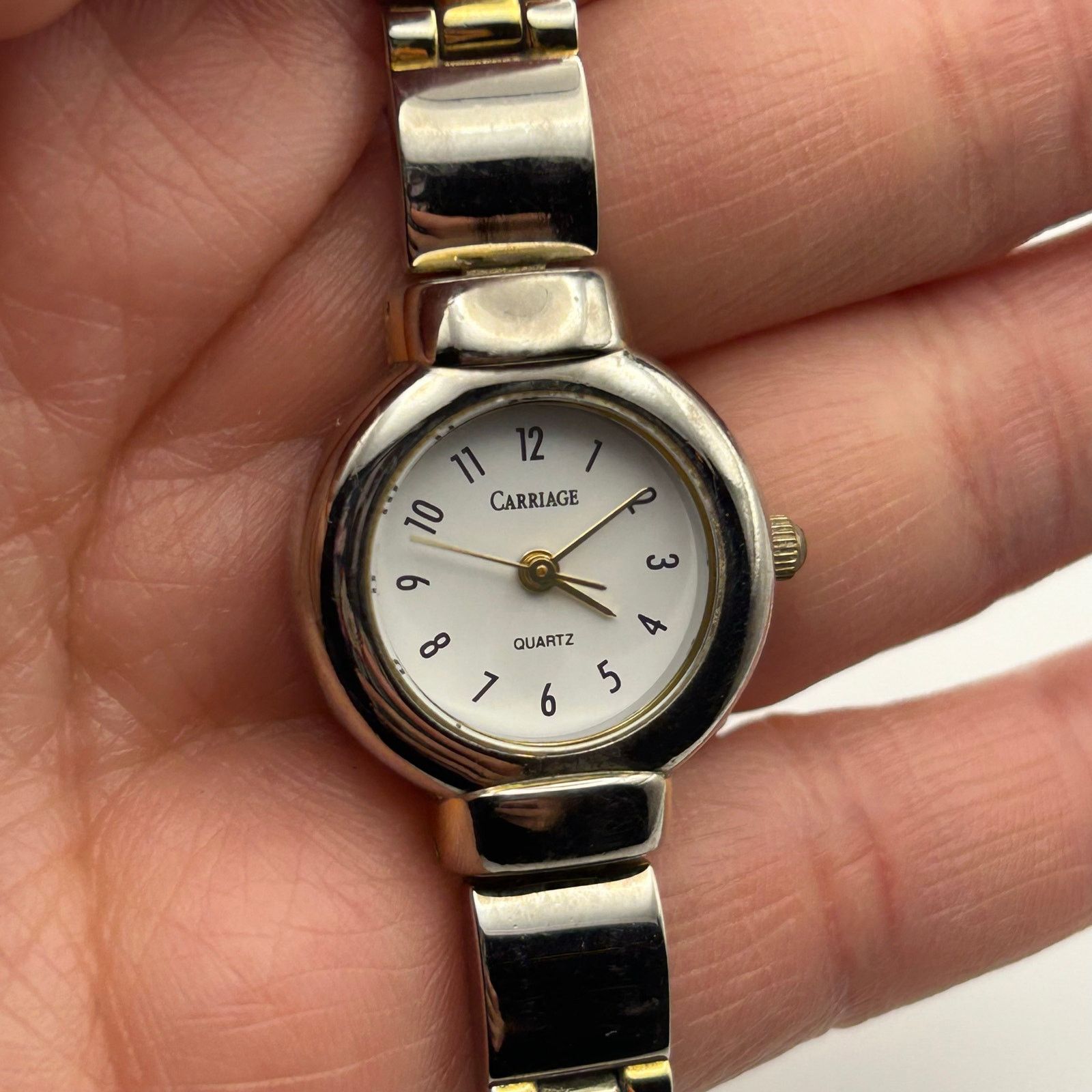 Other Carriage Silver Gold Stainless Steel Women’s Watch Size ONE SIZE - 7 Thumbnail