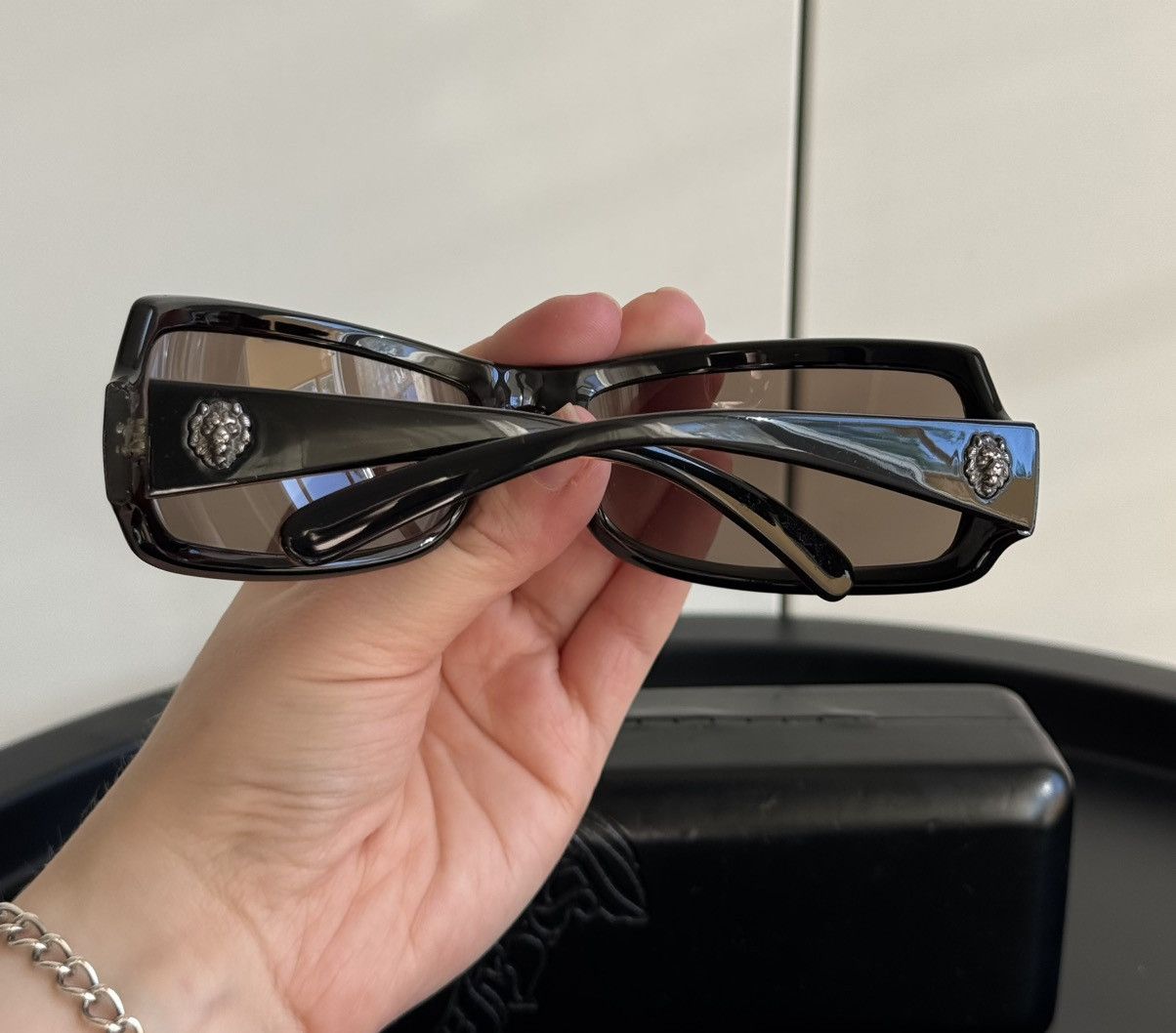Versace Vintage Versace Versus brown sunglasses Size ONE SIZE - 8 Thumbnail