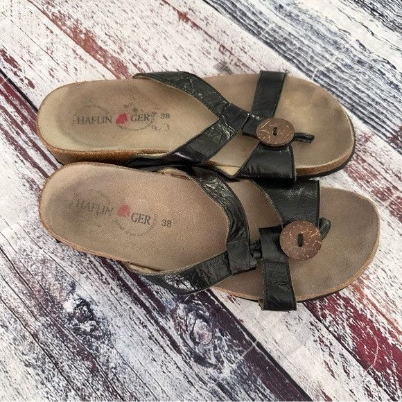 Other Haflinger Women’s Leather Sandals Size US 7.5 / IT 37.5 - 2 Thumbnail