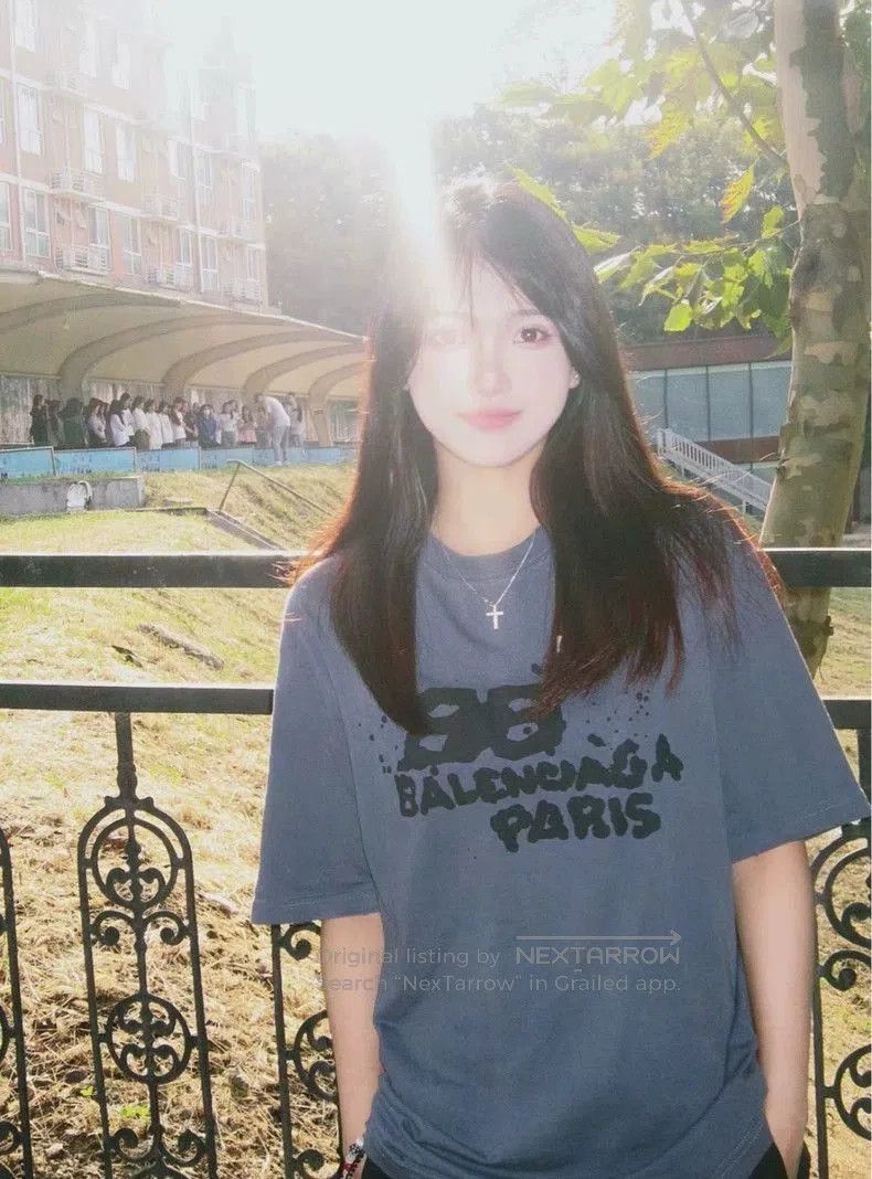 Balenciaga Balenciaga Back Bleed BB Print T. Size US S / EU 44-46 / 1 - 7 Thumbnail