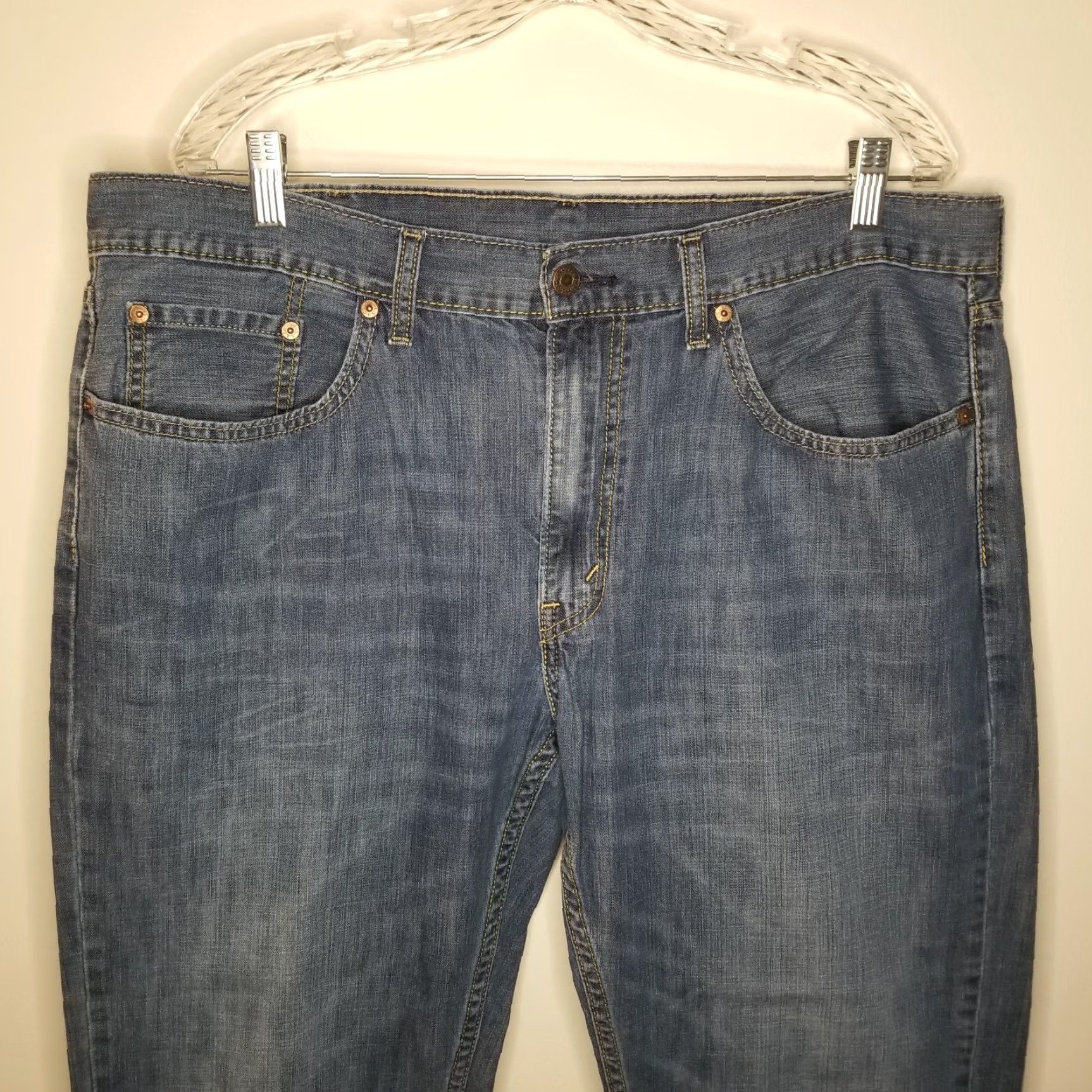 Levi's Levi's 559 Jeans Men Straight 38x30 Blue Denim Accessories? (Note: This seems off) Size US 38 / EU 54 - 2 Thumbnail