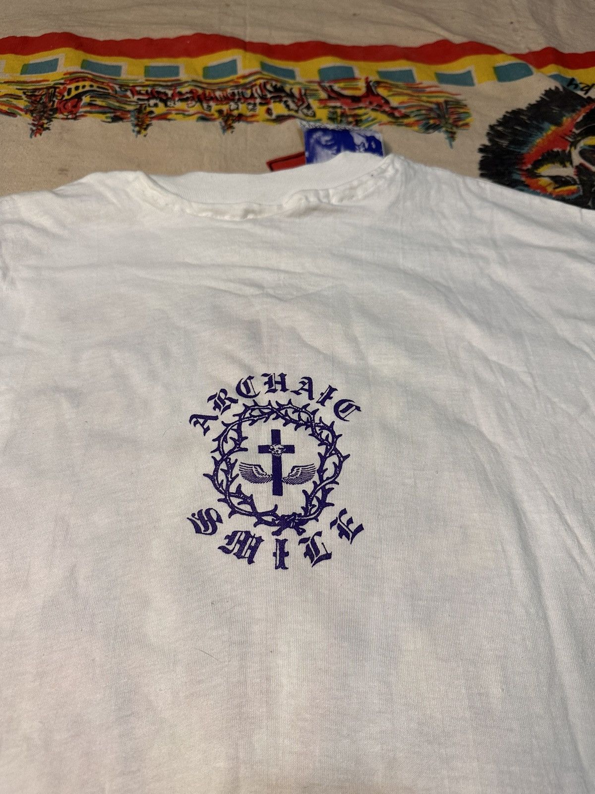 Vintage Vintage Archaic Smile Sacred Heart T shirt Size US XL / EU 56 / 4 - 3 Thumbnail