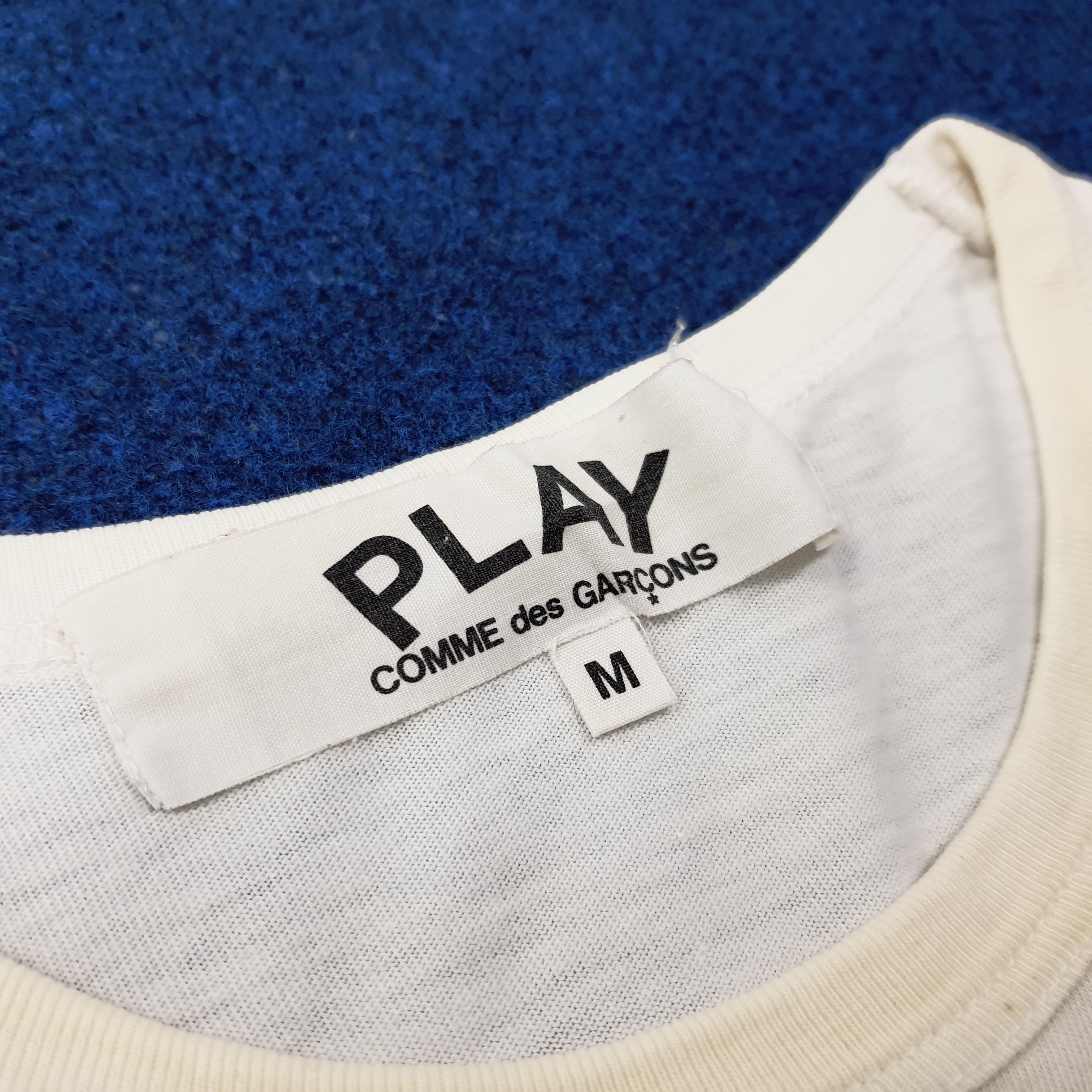 Comme des Garcons PLAY Vintage Comme des Garçons PLAY Heart Logo T-Shirt C267N31 Size M / US 6-8 / IT 42-44 - 4 Thumbnail