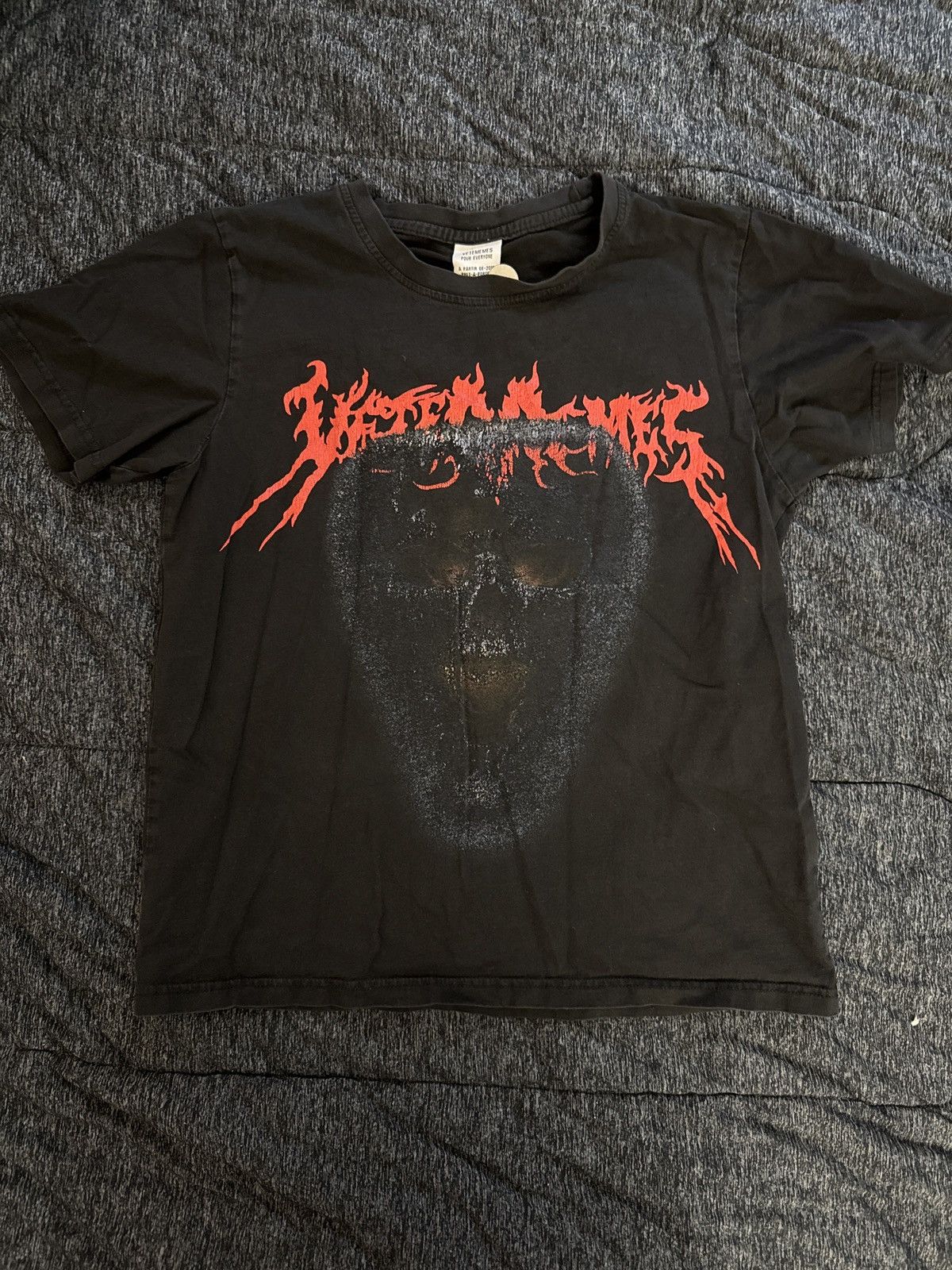 Vetememes Vetememes Black Skull Tee Size US S / EU 44-46 / 1 - 1 Thumbnail