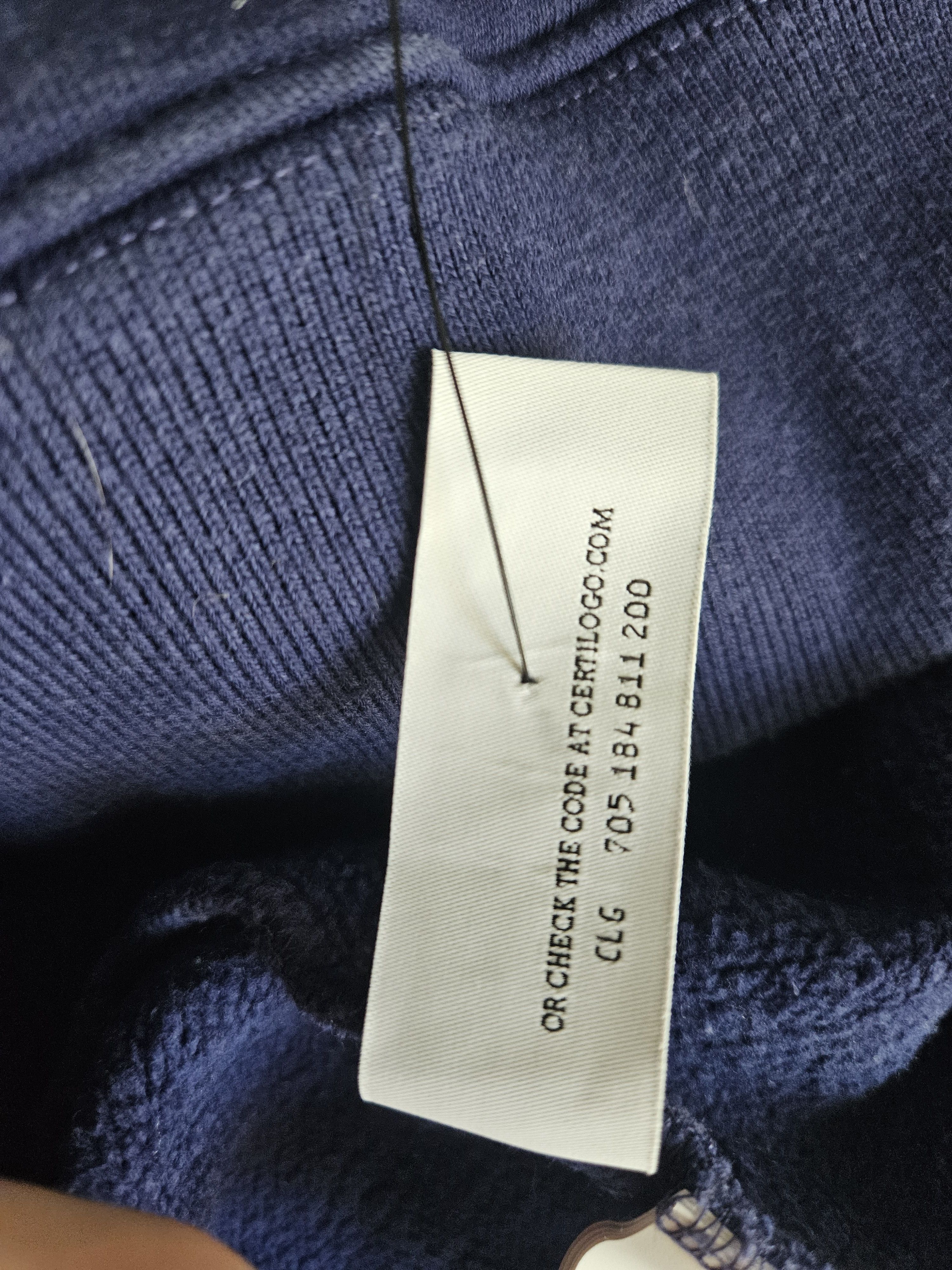 Off-White Oversized Blue Arrows Logo Hoodie Size US S / EU 44-46 / 1 - 8 Thumbnail