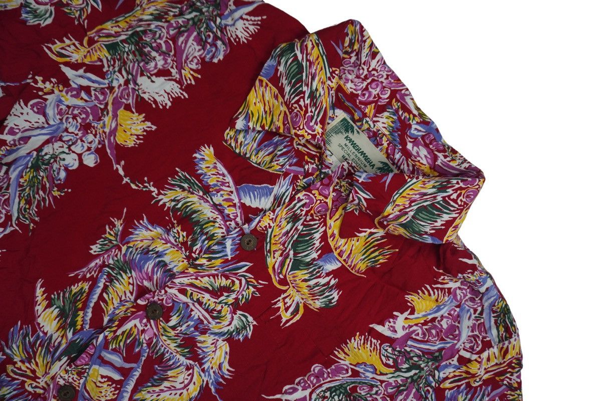 Designer × Vintage Vintage kamehameha shirt rayon floral motive size L YOUTH Size US XS / EU 42 / 0 - 3 Thumbnail