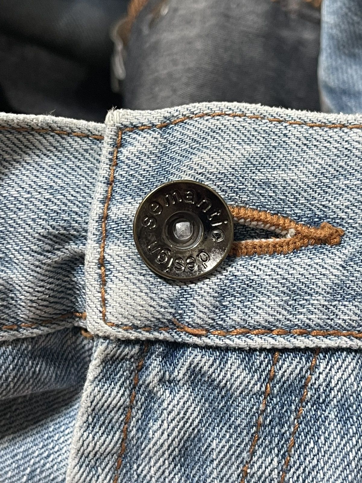 semanticdesign Very Rare Vintage Brand Semantic Design Flared Jeans 2000s Size US 32 / EU 48 - 23 Thumbnail