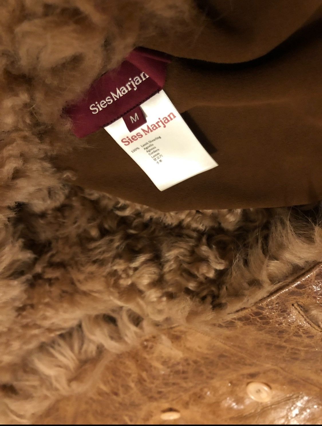 Sies Marjan Sies Marjan Pippa Reversible Shearling peacoat Size M / US 6-8 / IT 42-44 - 3 Thumbnail