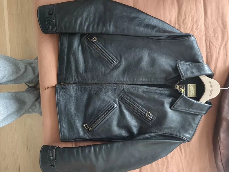 The Real McCoy's Joe Mccoy Leather Jacket Size 40S- DMC Size US S / EU 44-46 / 1 - 1 Thumbnail