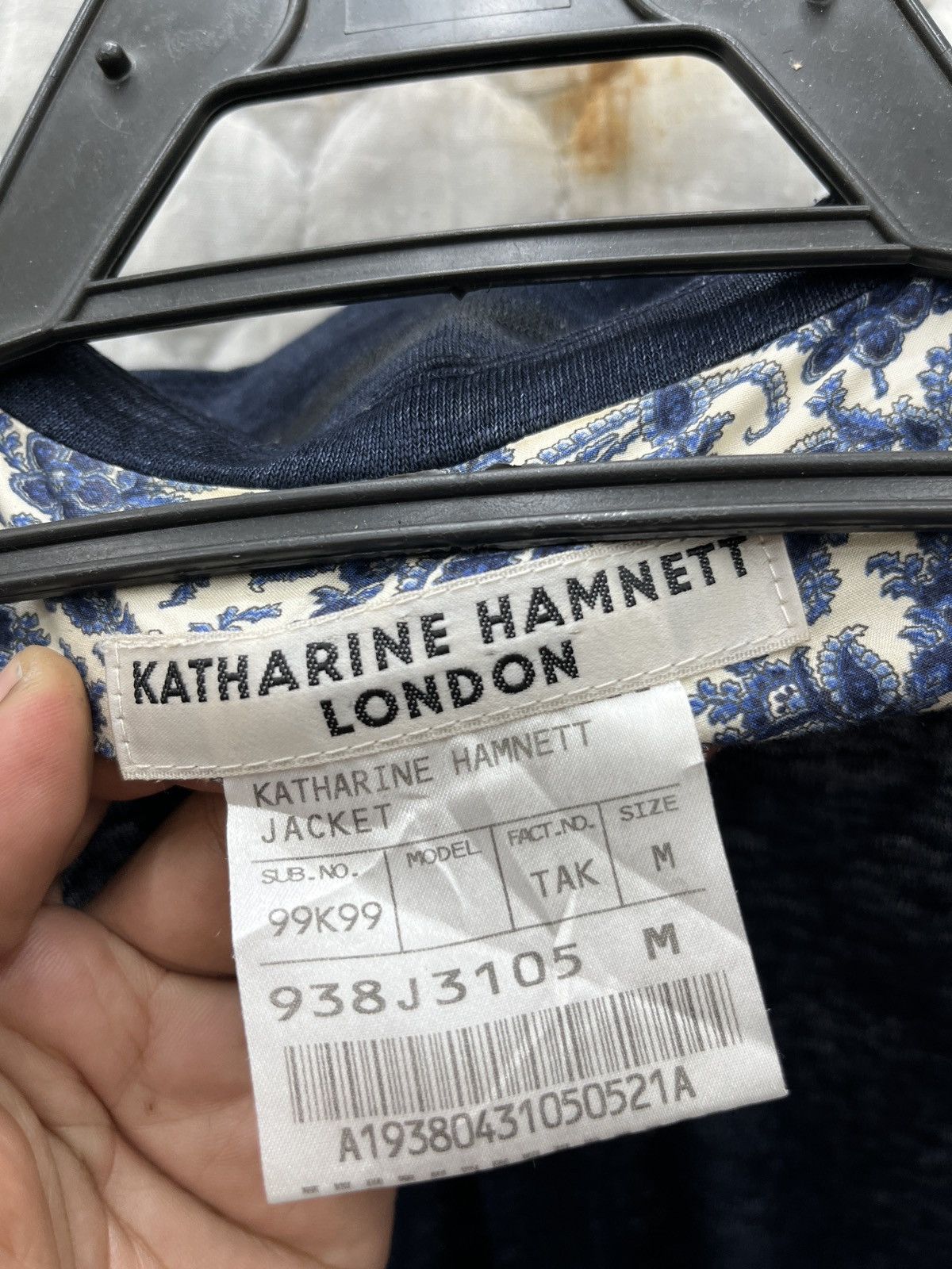 🔥🔥🔥ARCHIVE KATHARINE HAMNETT LONDON JACKET