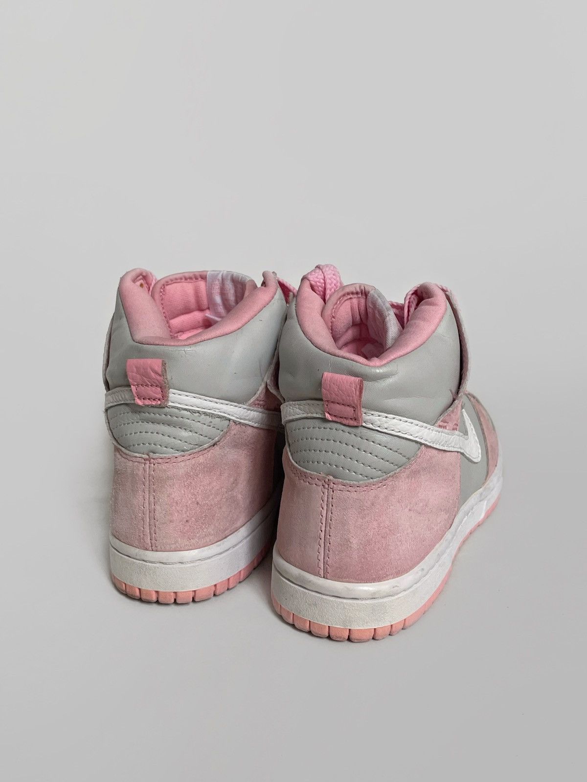 Nike × Vintage Vintage Nike dunk high grey/pink 2004 Size US 8 / IT 38 - 5 Thumbnail