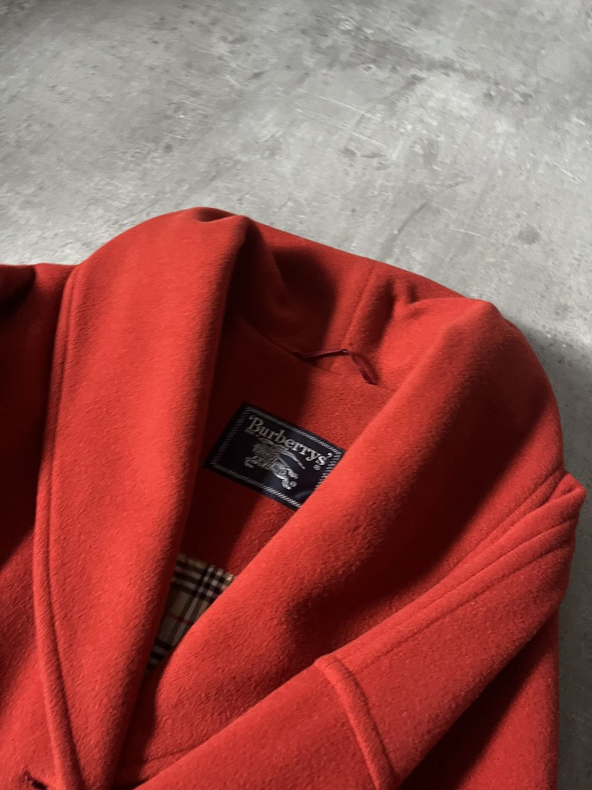 Burberry Vintage Burberrys wool coat red rare Size US L / EU 52-54 / 3 - 15 Thumbnail
