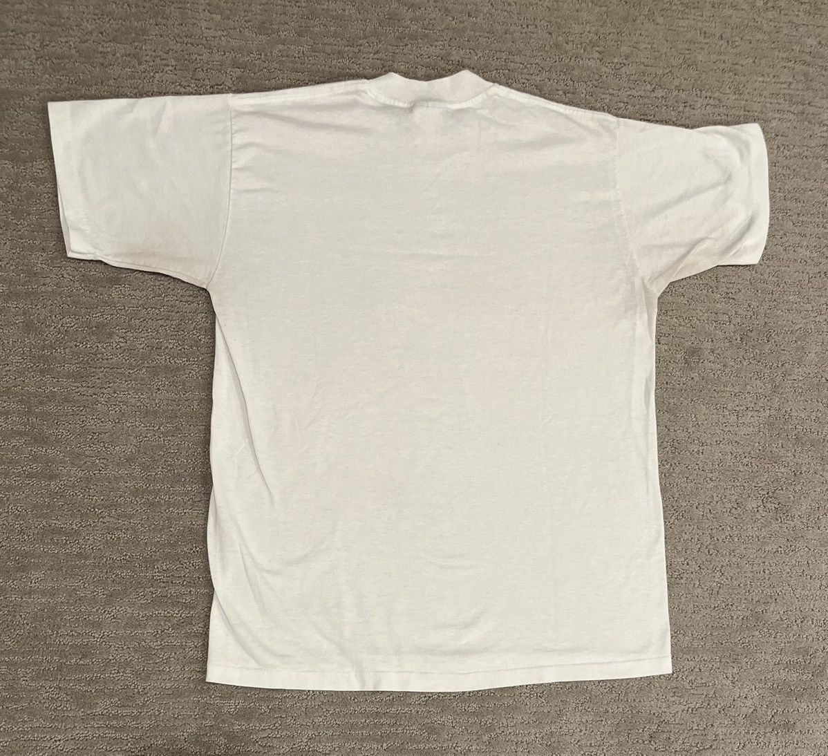 Vintage Vintage All Stressed Quote Rare Niche Art Tee Size US L / EU 52-54 / 3 - 2 Thumbnail