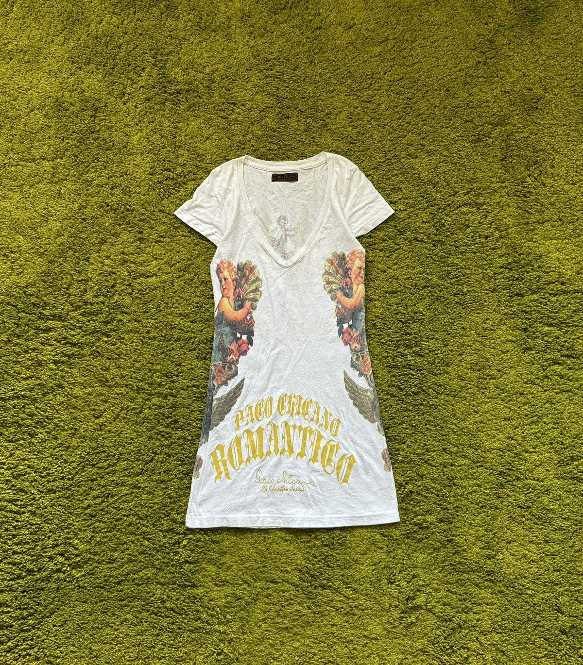Christian Audigier × Vintage Paco Chicano by Christian Audigier Y2K vintage t-shirt Size XS / US 0-2 / IT 36-38 - 1 Thumbnail