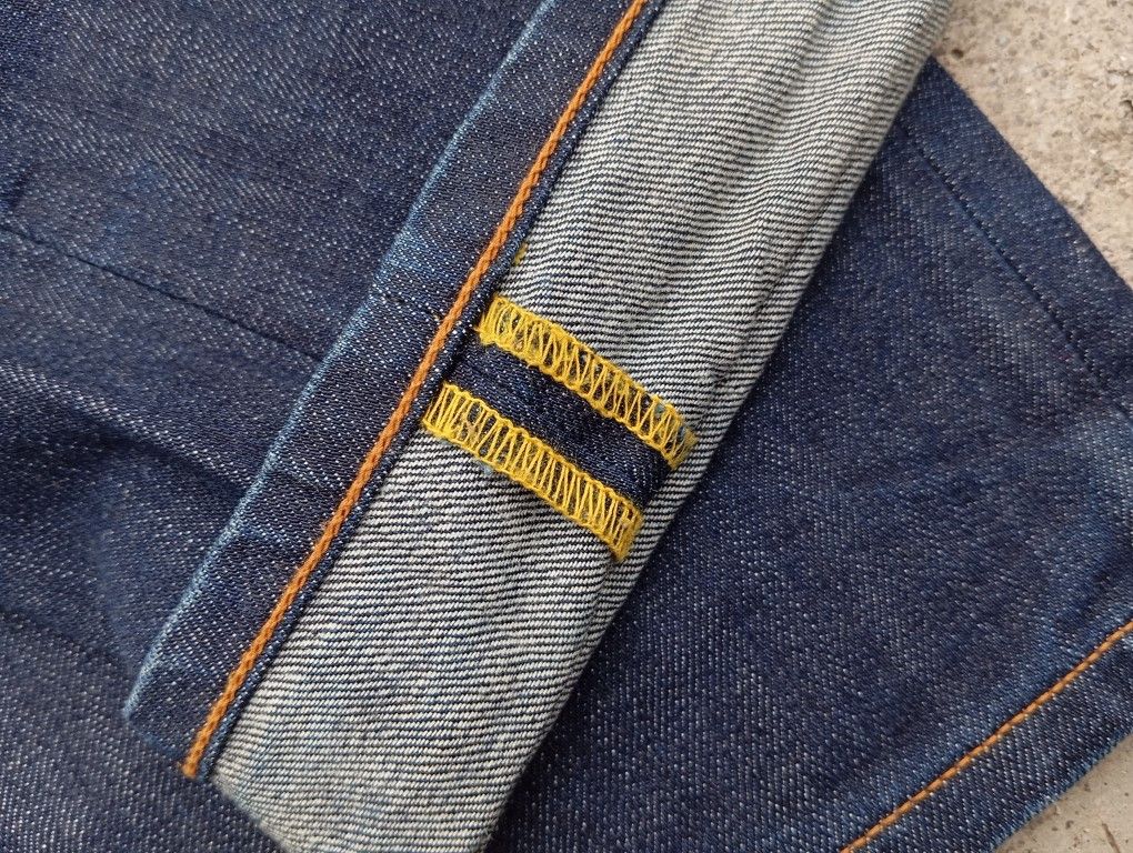 Japanese Brand Tokyo Tribe 💥 Santastic SARU Denim Jeans 😎 Manga Japan Size US 34 / EU 50 - 11 Thumbnail