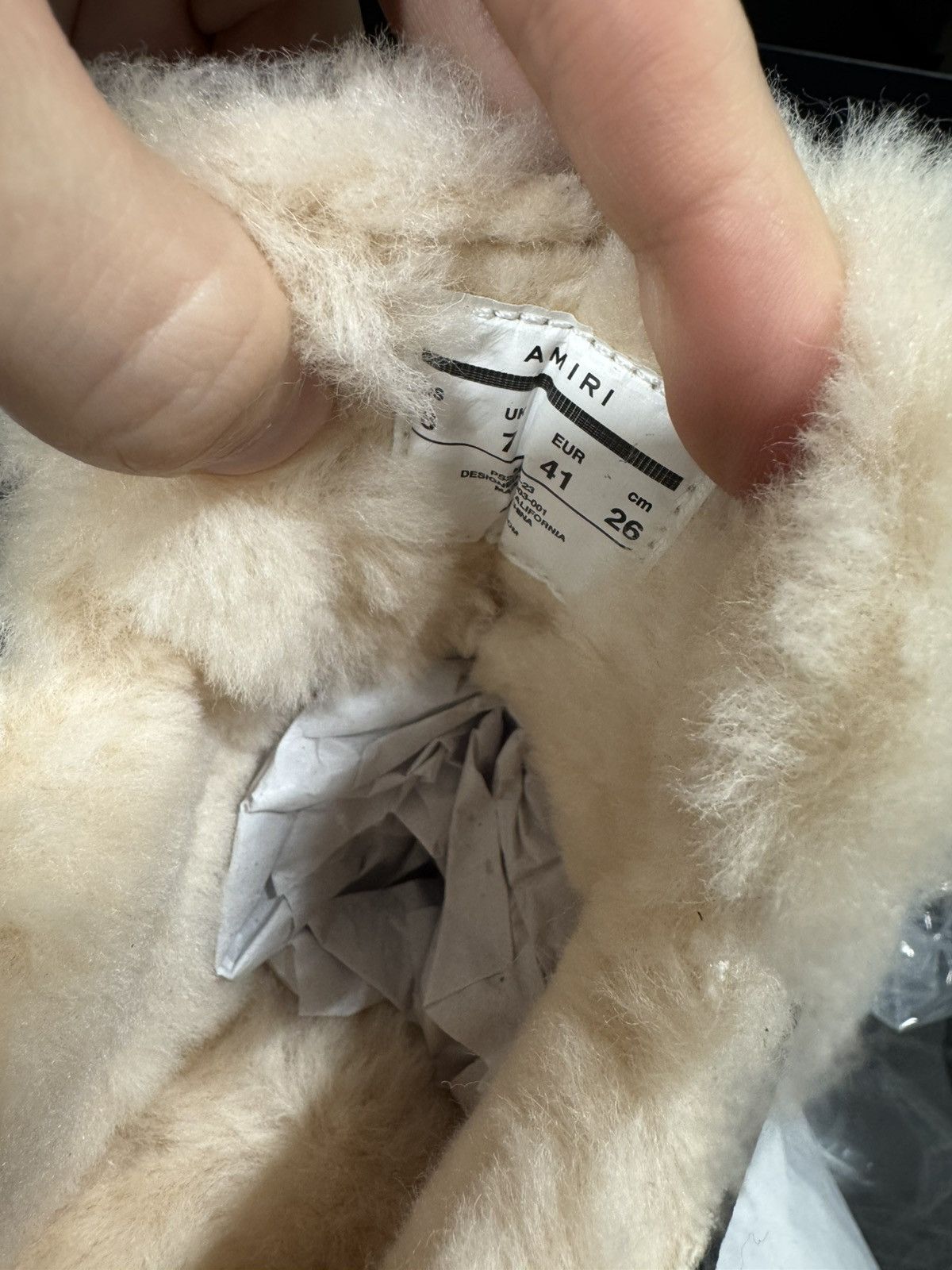 Amiri Amiri Shearling Lined Malibu Boots NEW 810$ Size US 8 / EU 41 - 8 Thumbnail