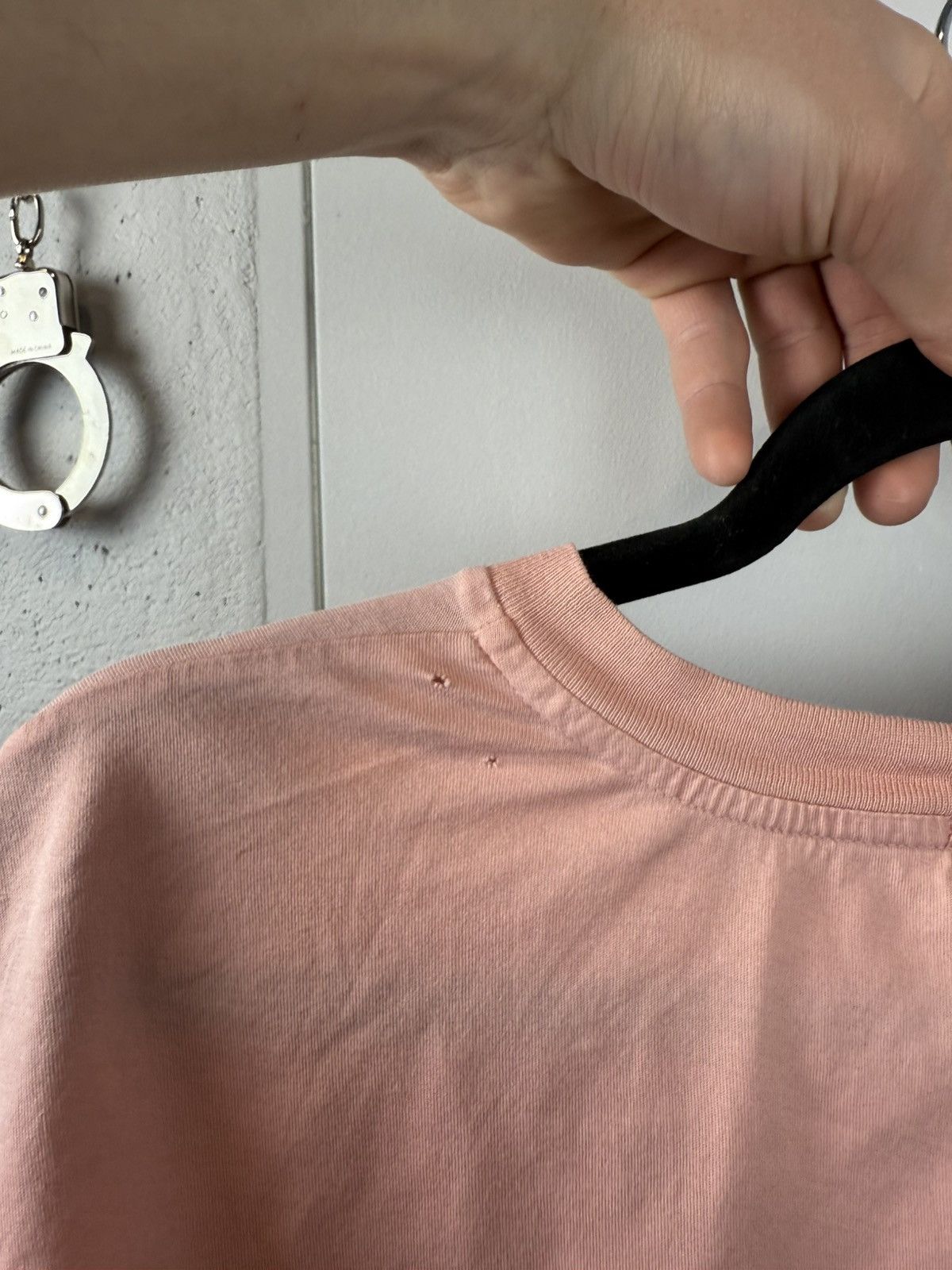 Stone Island Vintage Pink T-shirt Stone Island Size US XL / EU 56 / 4 - 9 Thumbnail