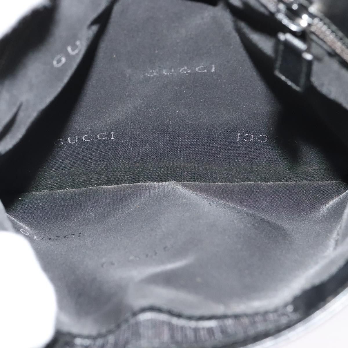 Gucci GUCCI Shoulder Bag Nylon Black Silver 019 019 Size ONE SIZE - 17 Thumbnail