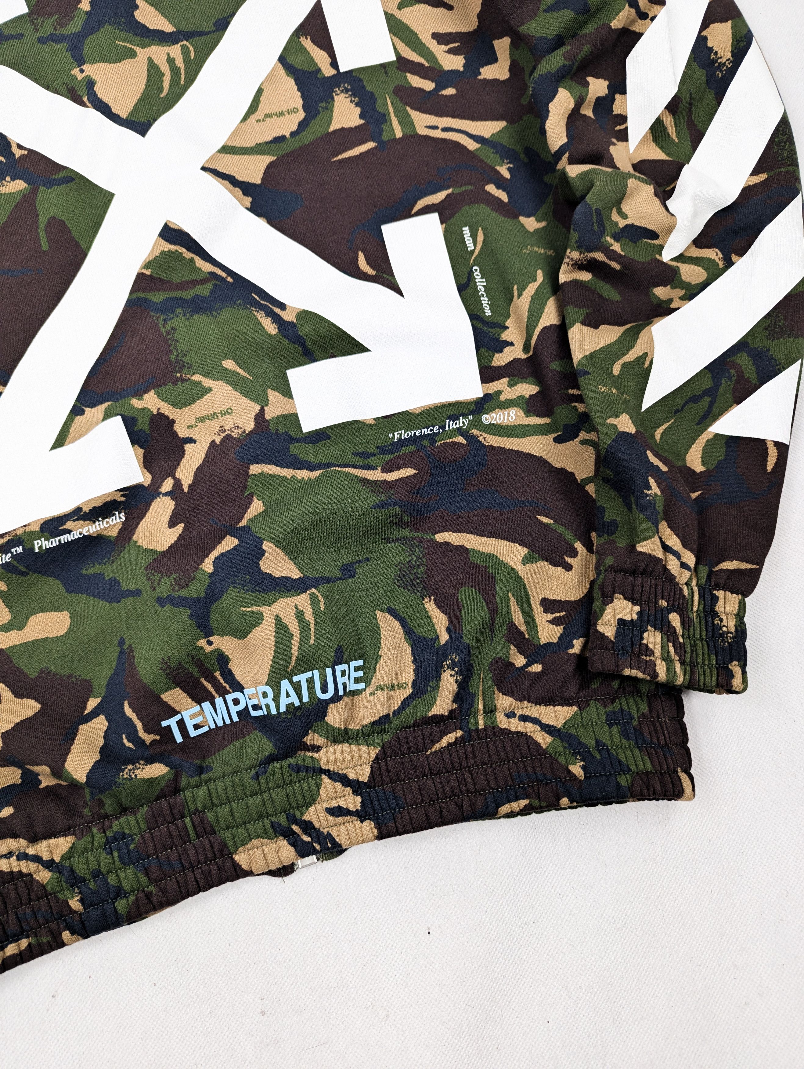 Off-White Off-White camo zip hoodie S Size US S / EU 44-46 / 1 - 8 Thumbnail