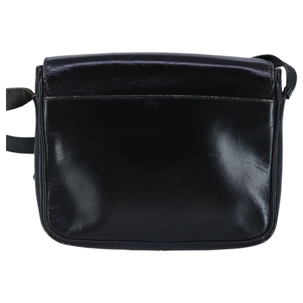 Celine CELINE Shoulder Bag Leather Black Gold Size ONE SIZE - 3 Thumbnail