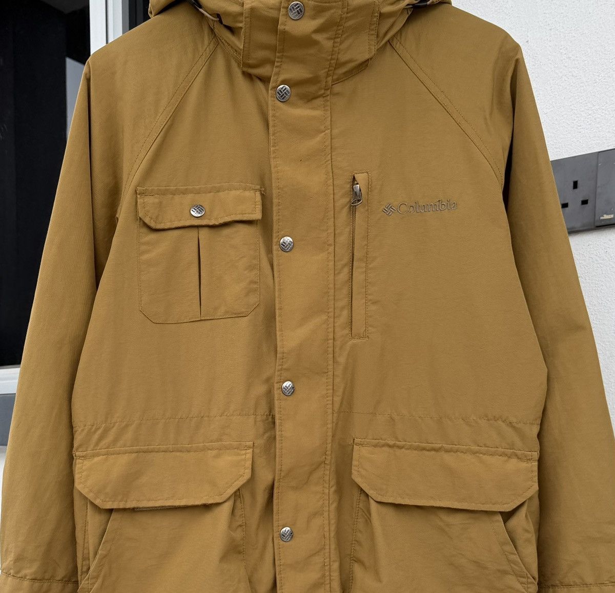 Columbia Columbia Mountain Parka Nylon Jacket With Hoodie Size US S / EU 44-46 / 1 - 2 Thumbnail