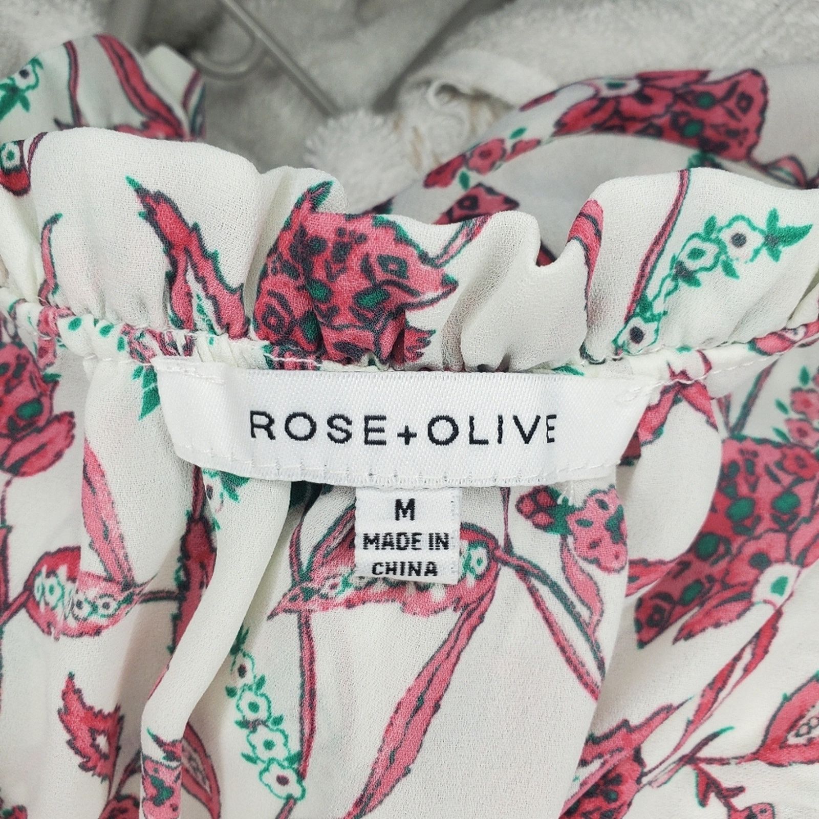 Other Rose and Olive Paisley Blouse Medium Size M / US 6-8 / IT 42-44 - 6 Thumbnail