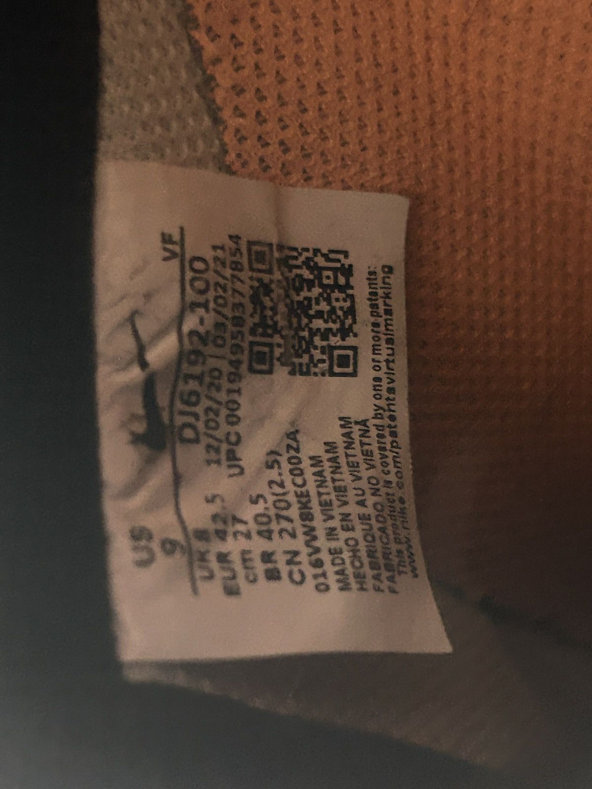 Nike 2021 Nike Airforce One Low ‘Daktari Stripes’ Size US 8 / EU 41 - 3 Thumbnail