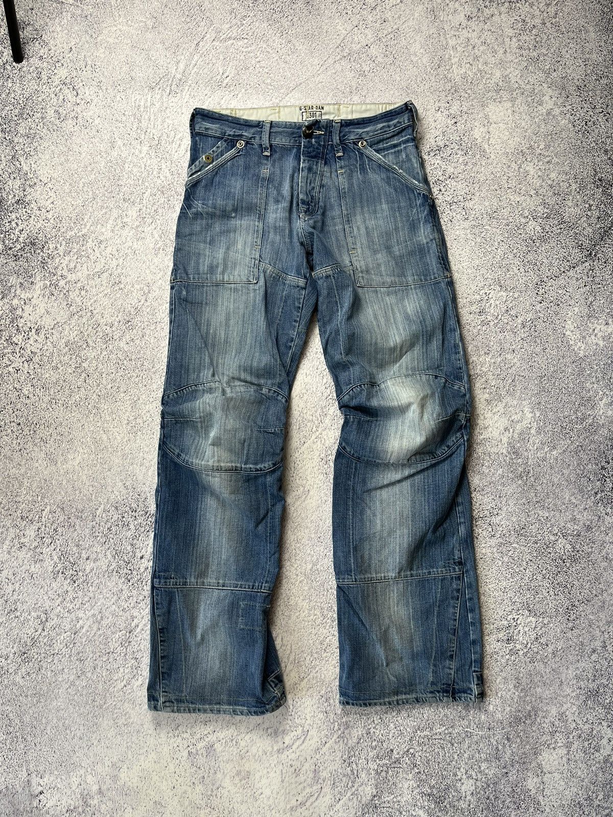 G Star Raw × Gstar × Vintage Vintage G-Star Raw Doubleknee Elwood 