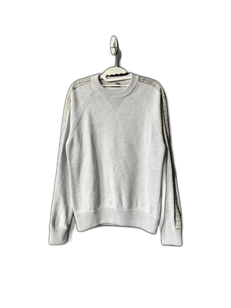 Dior Gray Side Logo Sweater by Dior Size US XS / EU 42 / 0 - 1 Thumbnail
