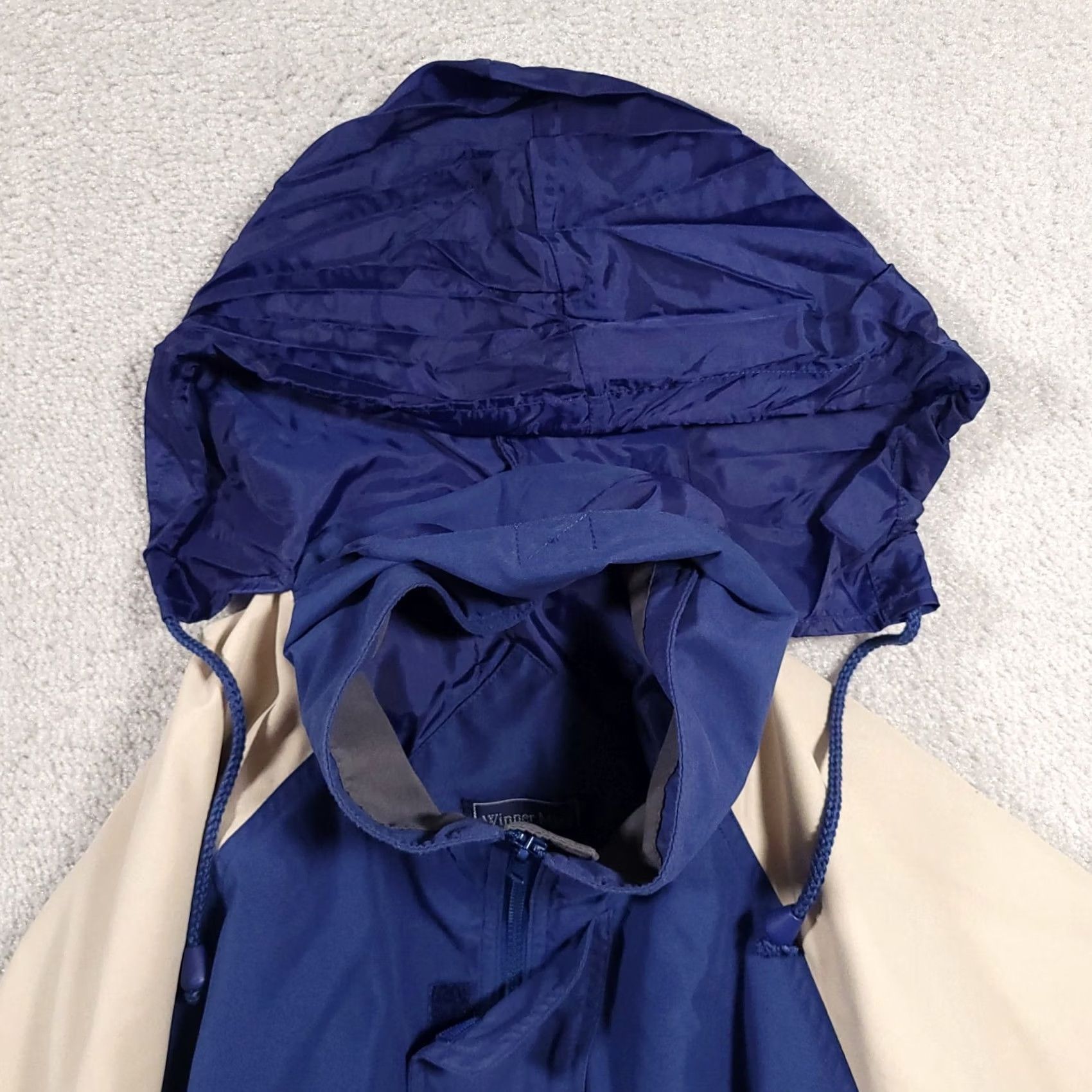 Vintage VINTAGE Winner Mate Jacket Bomber Hood Mens XL Blue The Speedway Club Jacket Size US XL / EU 56 / 4 - 5 Thumbnail