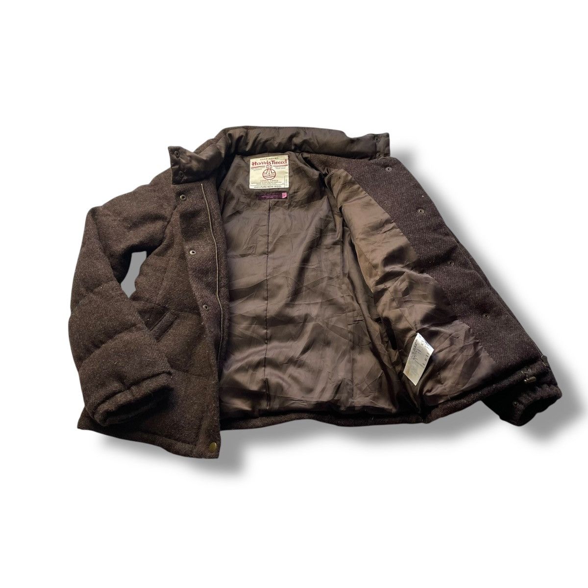 Harris Tweed HARRIS TWEED x EARTH MUSIC & ECOLOGY WOOL DOWN JACKET Size M / US 6-8 / IT 42-44 - 3 Thumbnail