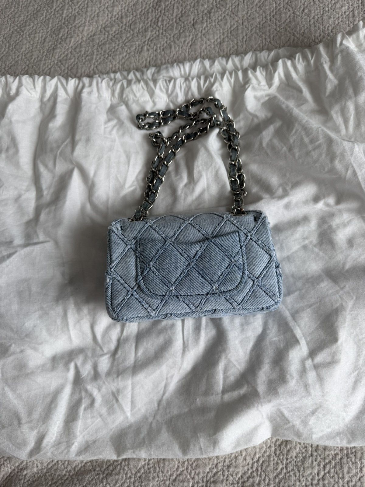 READYMADE Readymade Mini Chain denim Bag Size ONE SIZE - 6 Thumbnail