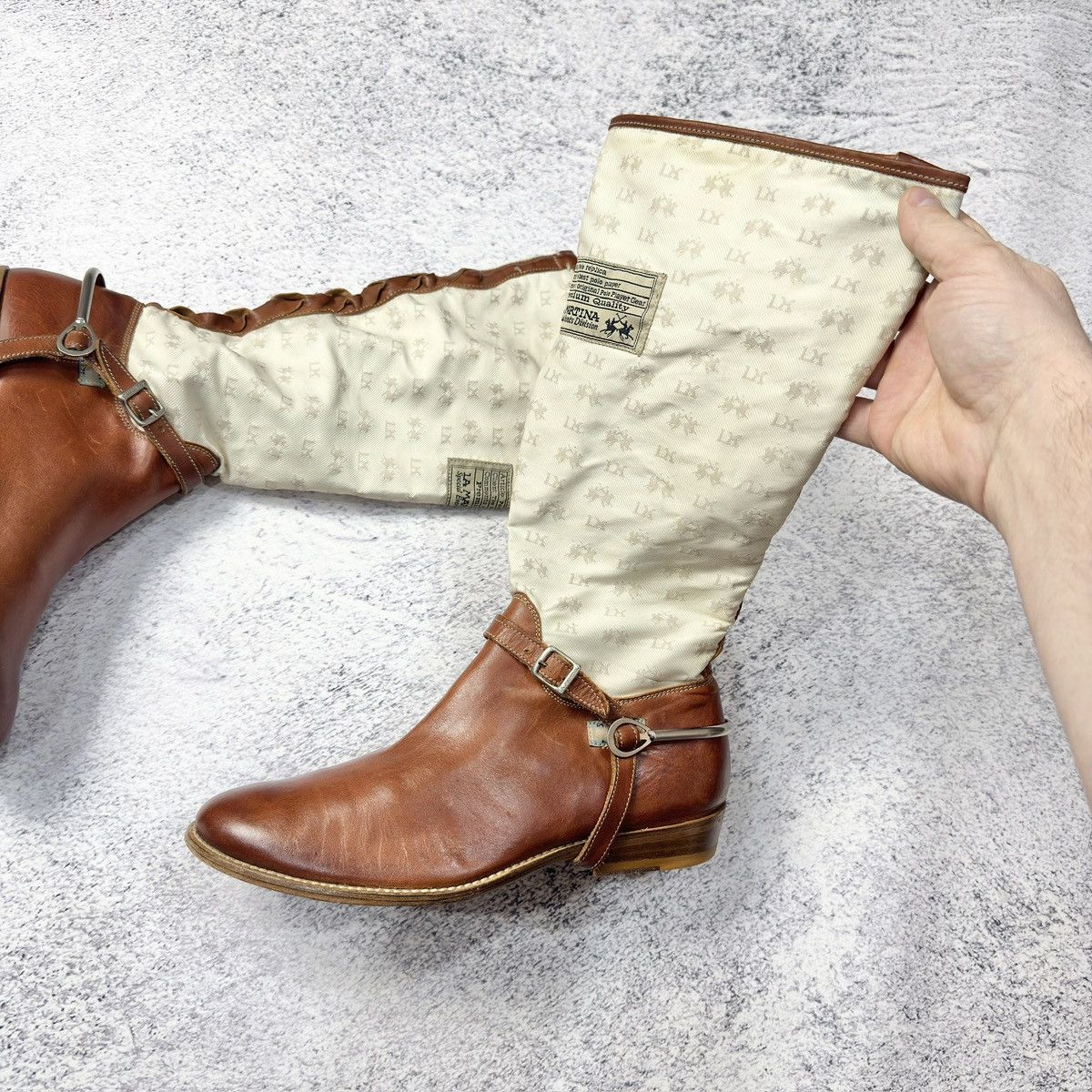Designer × La Martina La Martina Pull On Riding Boots EU37.5 UK4.5 US7.5 Size US 7.5 / IT 37.5 - 3 Thumbnail