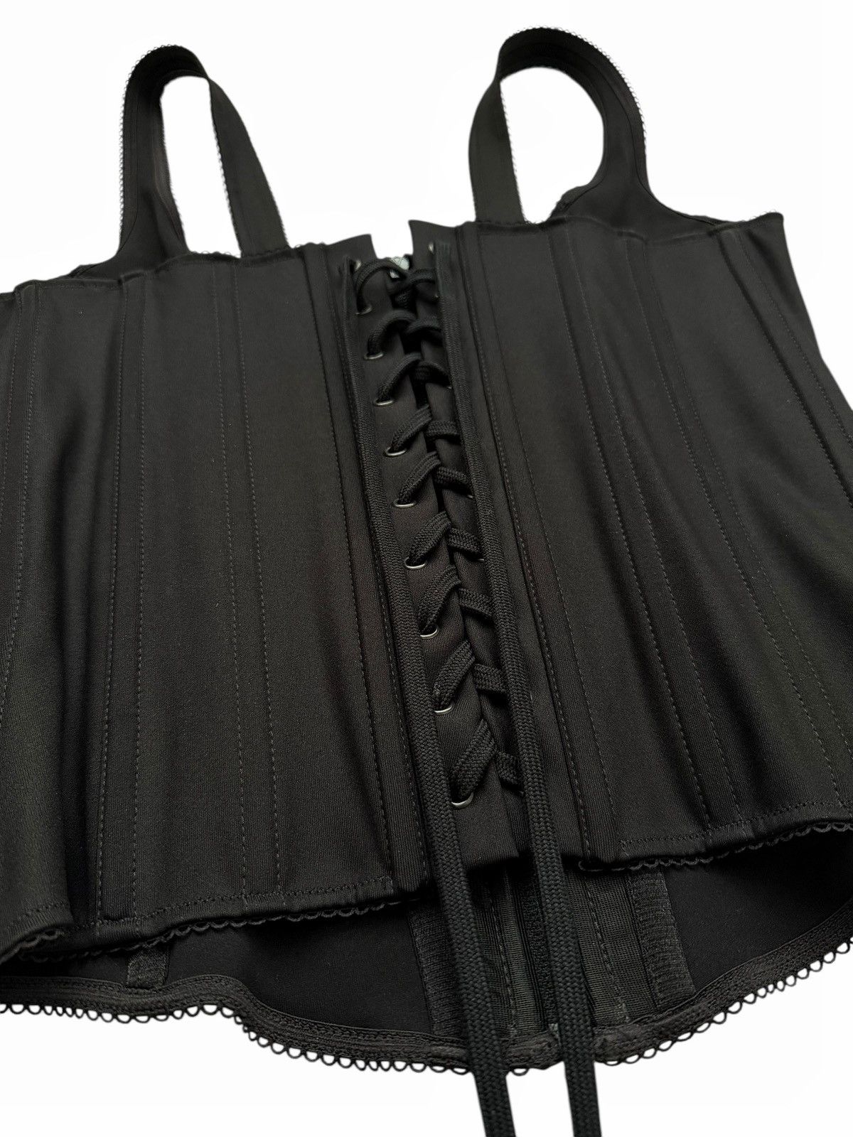 Balenciaga 2023 Runway Mudshow Unisex Corset Black Size US XL / EU 56 / 4 - 10 Thumbnail