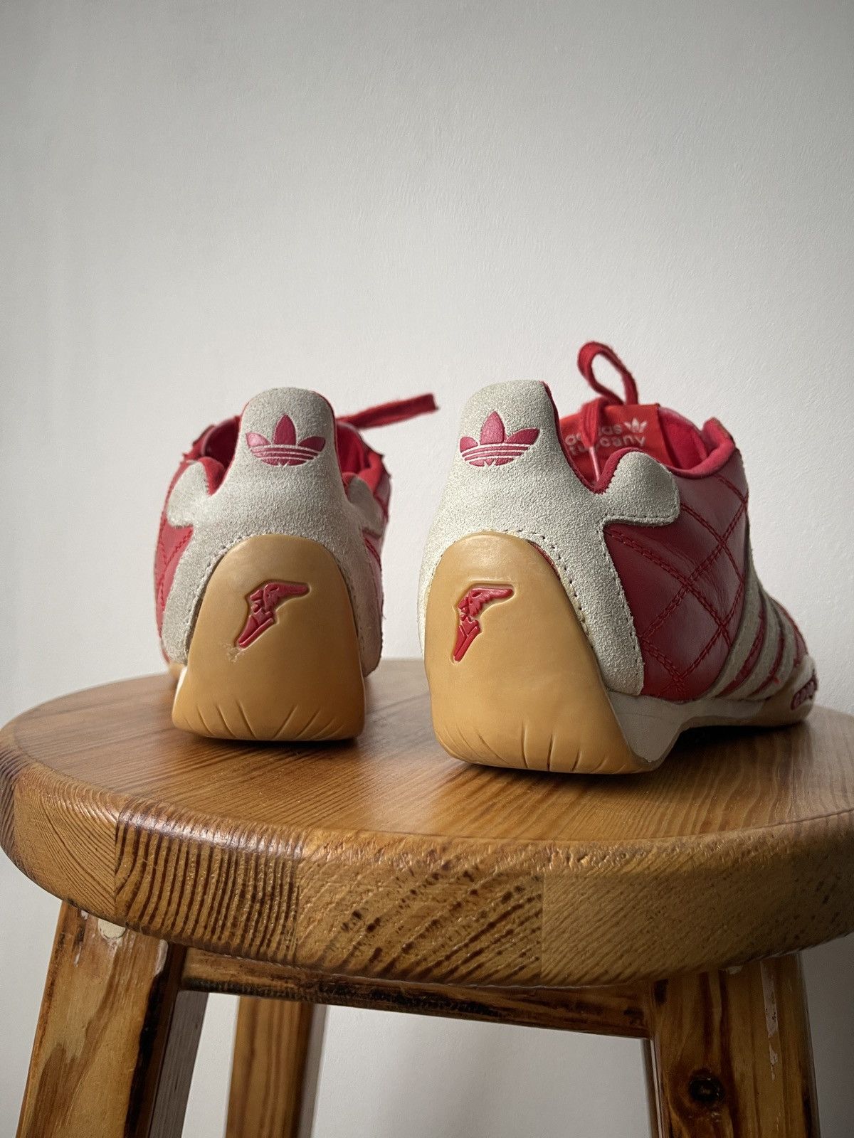 Adidas Vintage Adidas Tuscany Goodyear Racing Shoes Red US5/UK4.5 Size US 5 / IT 35 - 6 Thumbnail