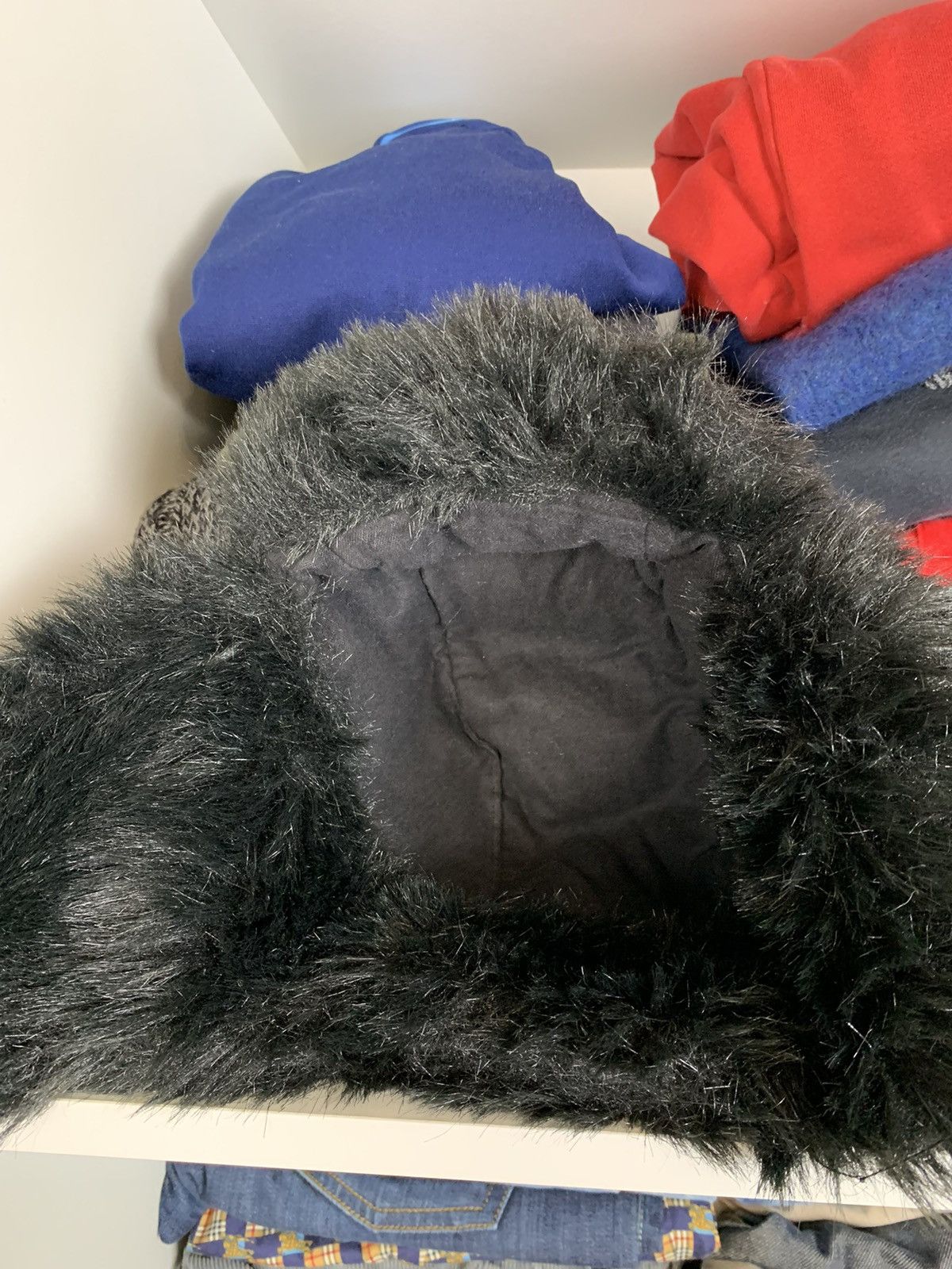 Other Y2K Ushanka Faux Fuzzy Fur Hat Size ONE SIZE - 11 Thumbnail
