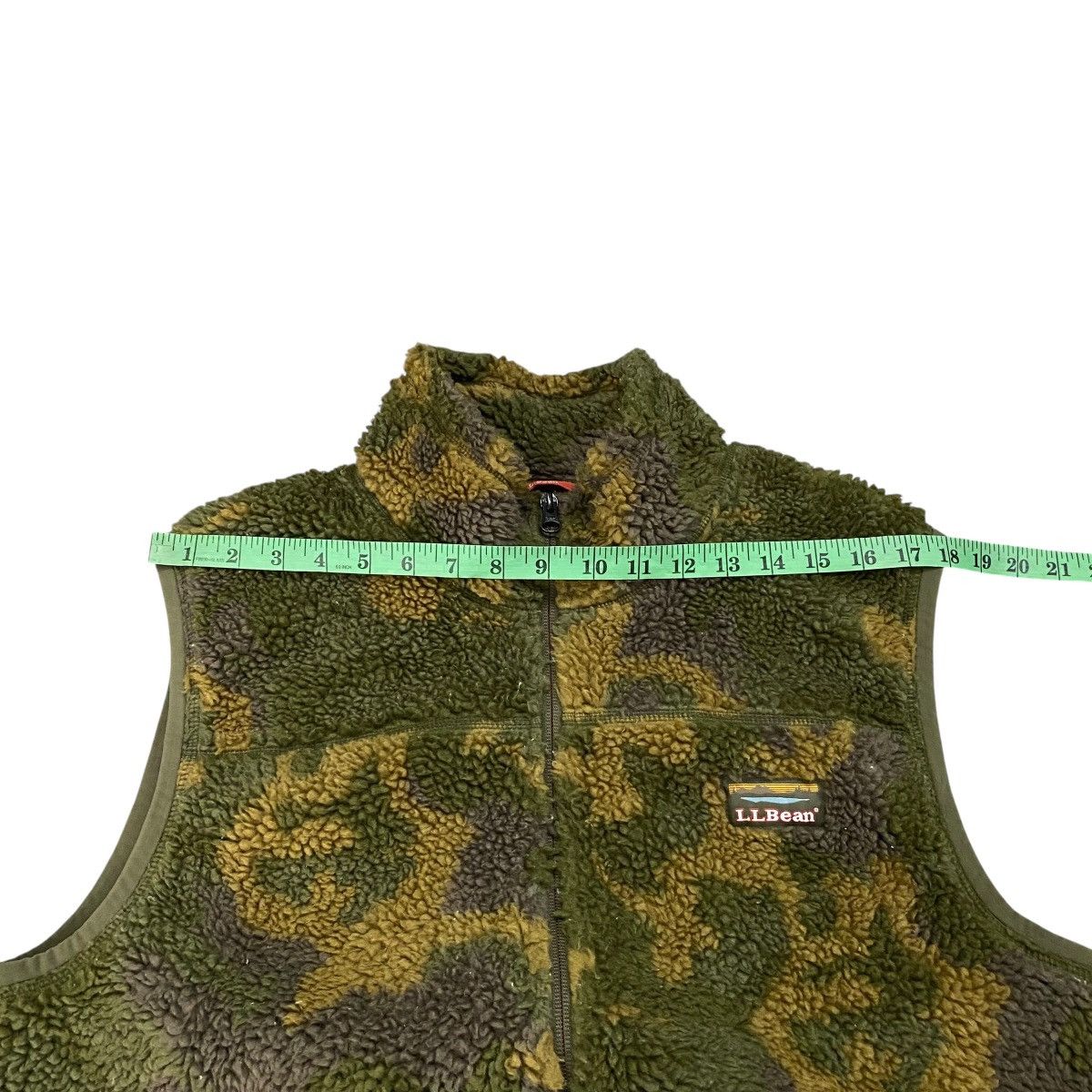 L.L. Bean LL Bean Fleece Camo Zipper Vest L Size Size L / US 10 / IT 46 - 14 Thumbnail
