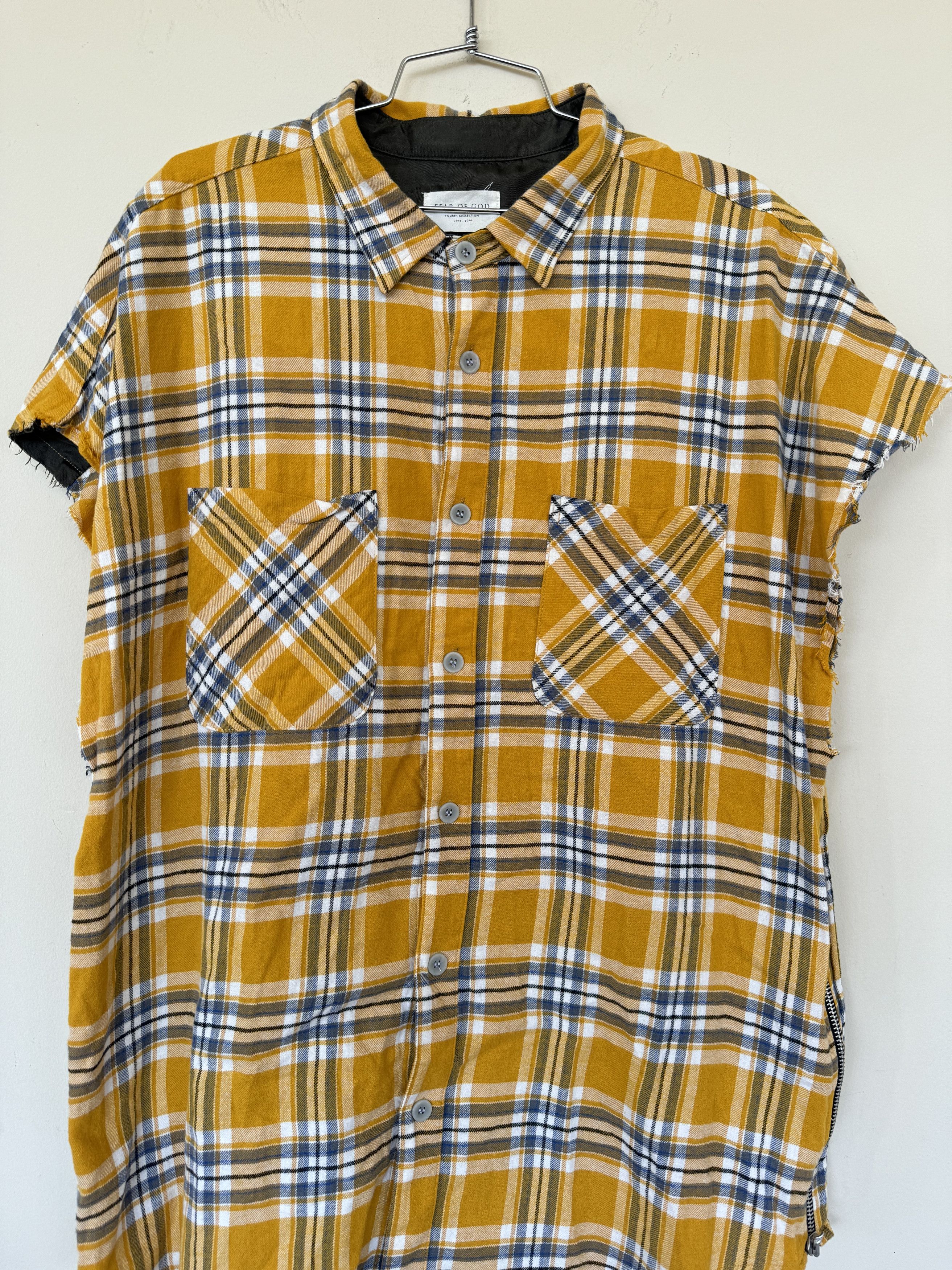 Fear of God Fear Of God Flannel Cut Off Size US XL / EU 56 / 4 - 2 Thumbnail