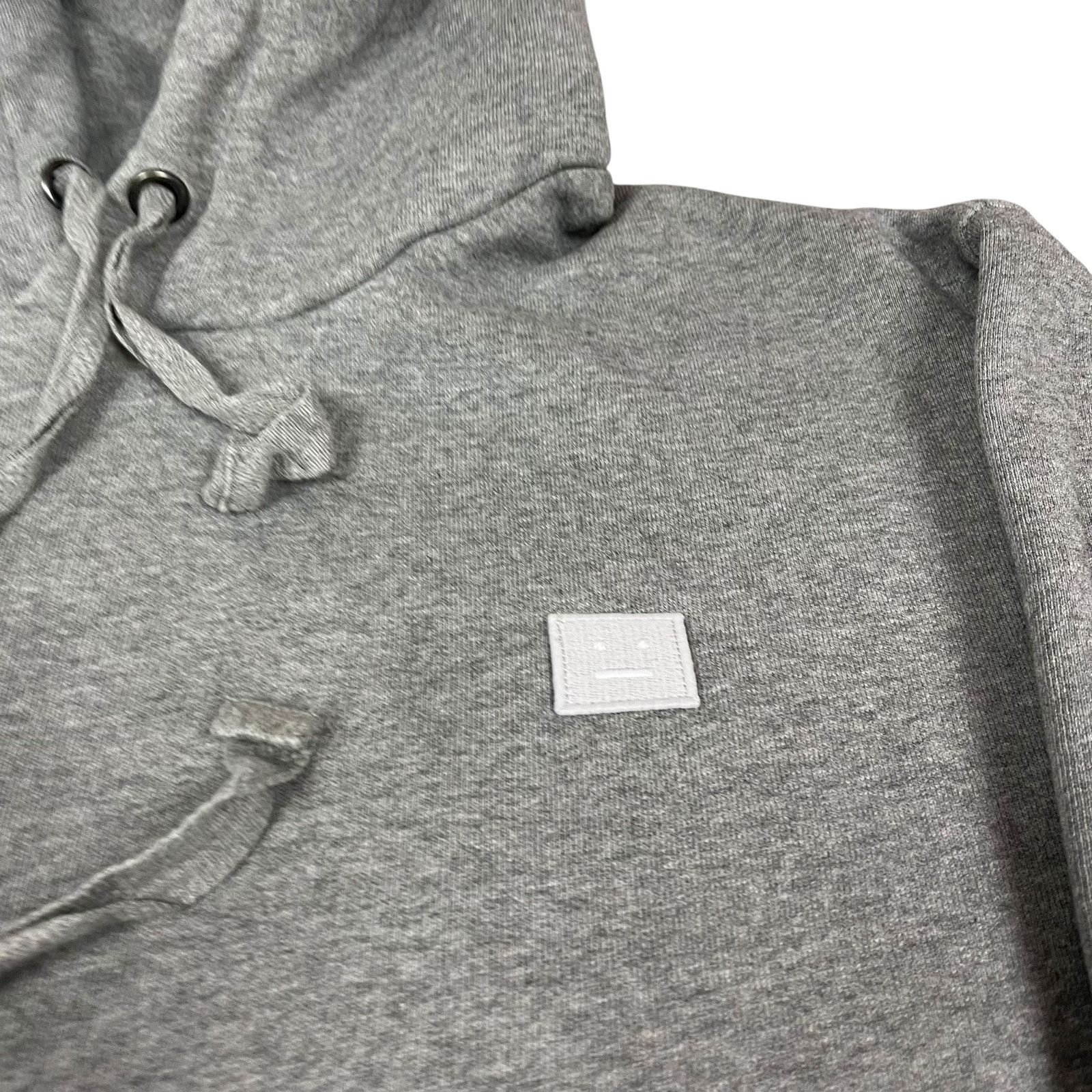 Acne Studios Acne Studios Ferris Face Men's Gray Cotton Pullover Hoodie S Size US S / EU 44-46 / 1 - 3 Thumbnail