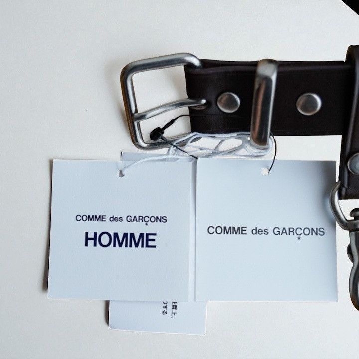Comme des Garcons Homme NWT 25AW COMME des GARCONS HOMME Steer Leather Belt Brown Size ONE SIZE - 4 Thumbnail