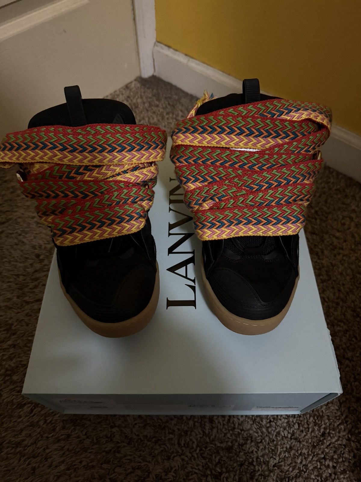 Lanvin Lanvin curb sneakers Size US 8 / EU 41 - 1 Thumbnail