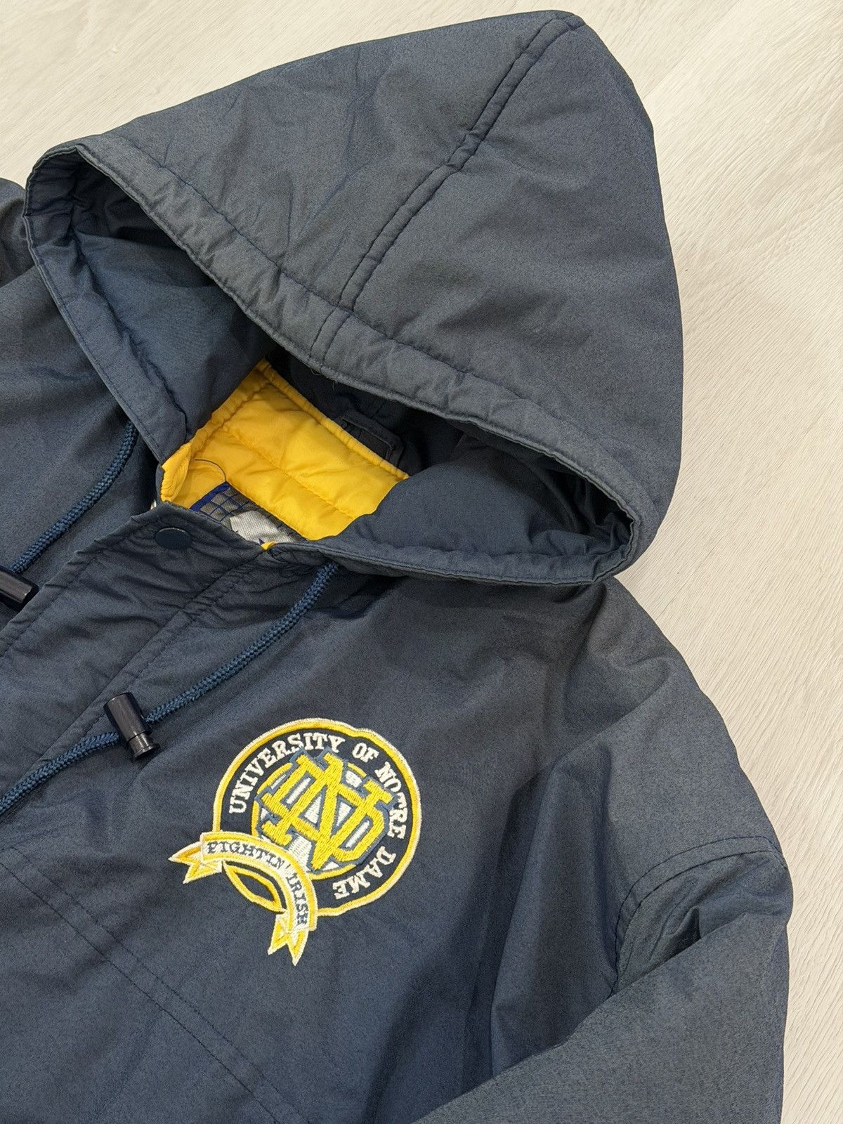 Starter Vintage 90s Notre Dame Fighting Irish Starter Puffer Jacket Size US M / EU 48-50 / 2 - 5 Thumbnail
