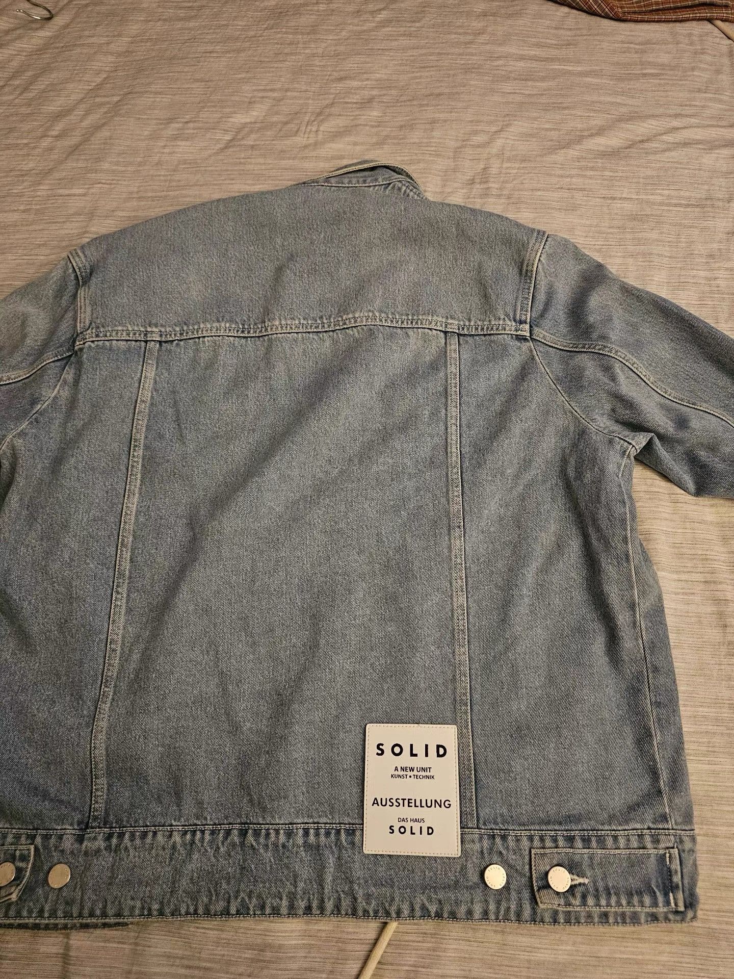 Solid Homme Solid homme Men's Denim Shirt Jacket K30 Size US M / EU 48-50 / 2 - 2 Thumbnail